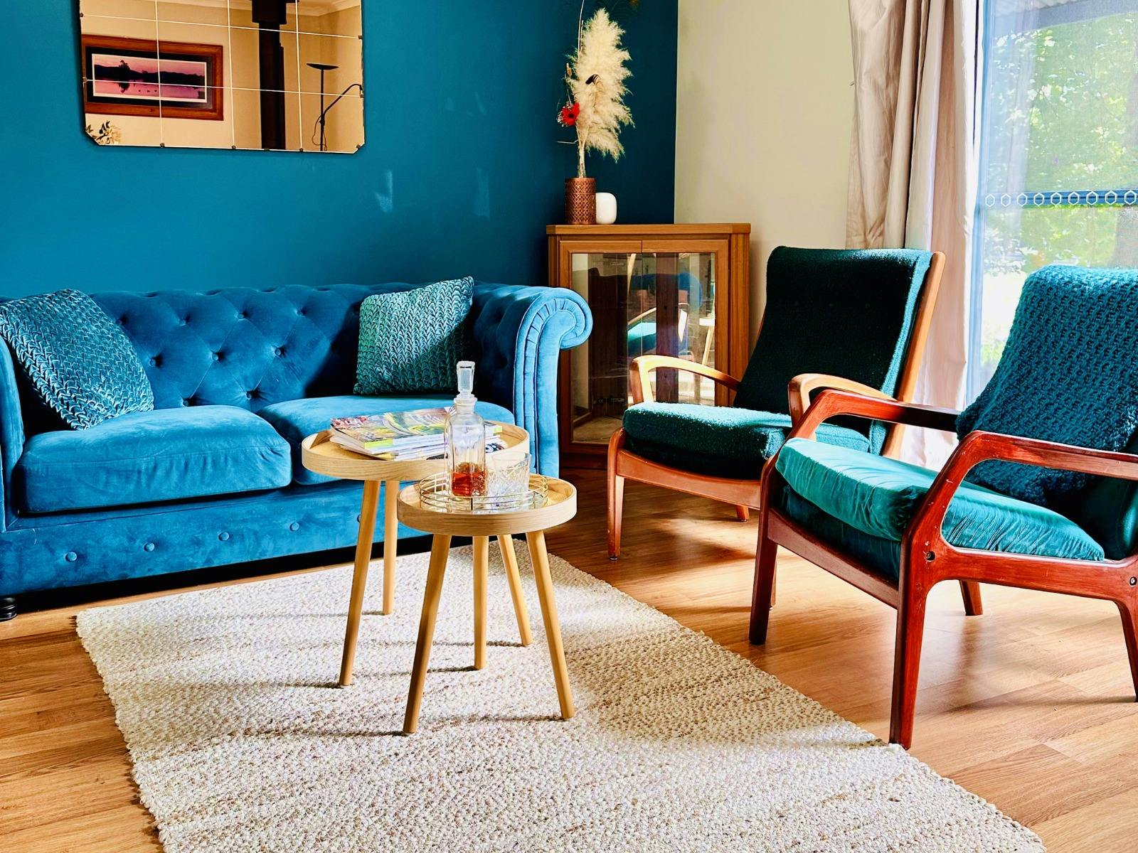 living room of cottage