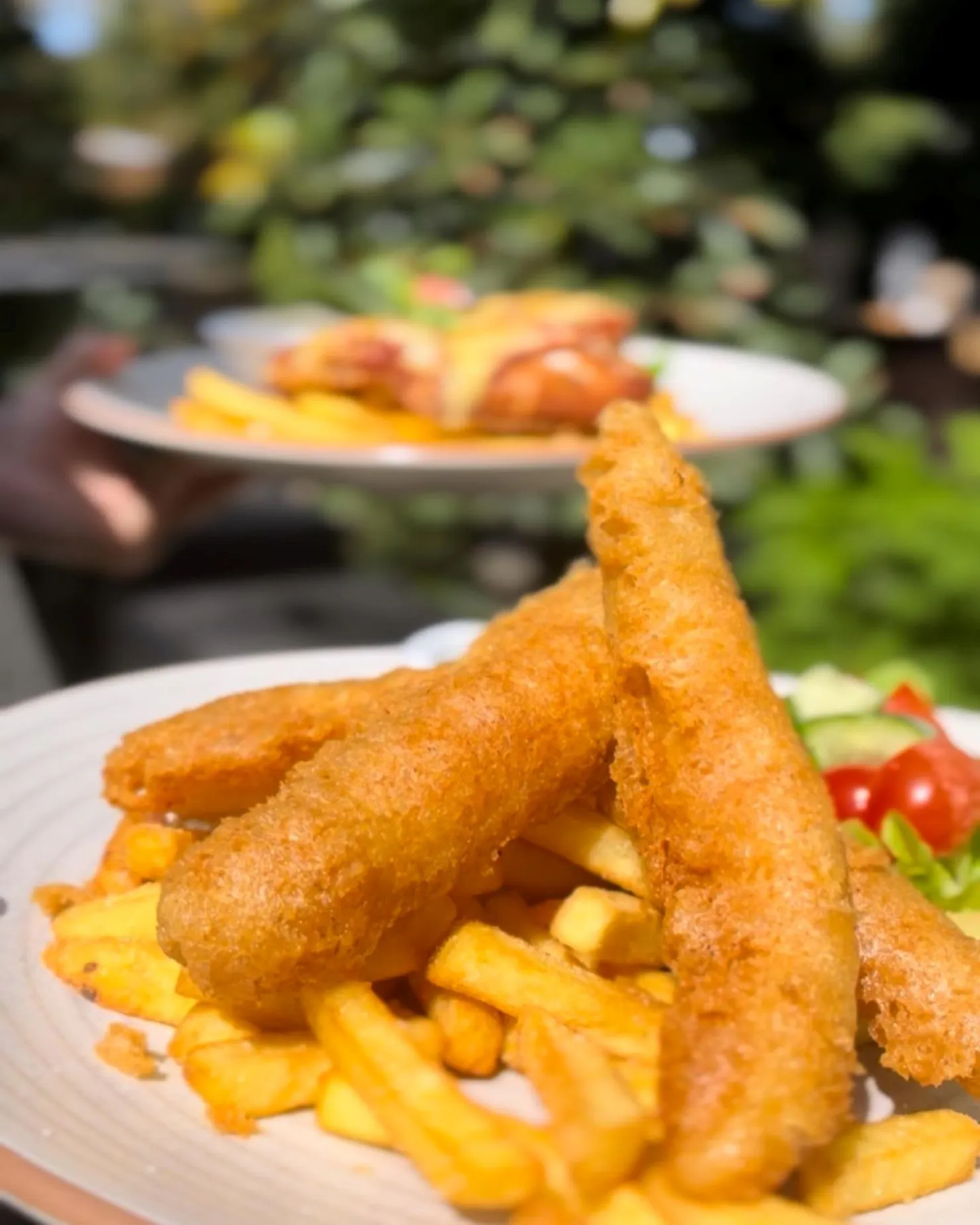 Beer battered Snapper and Chips