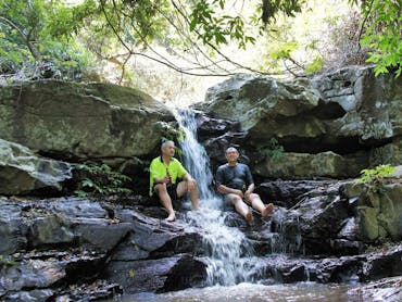 Swimming under the Cascades