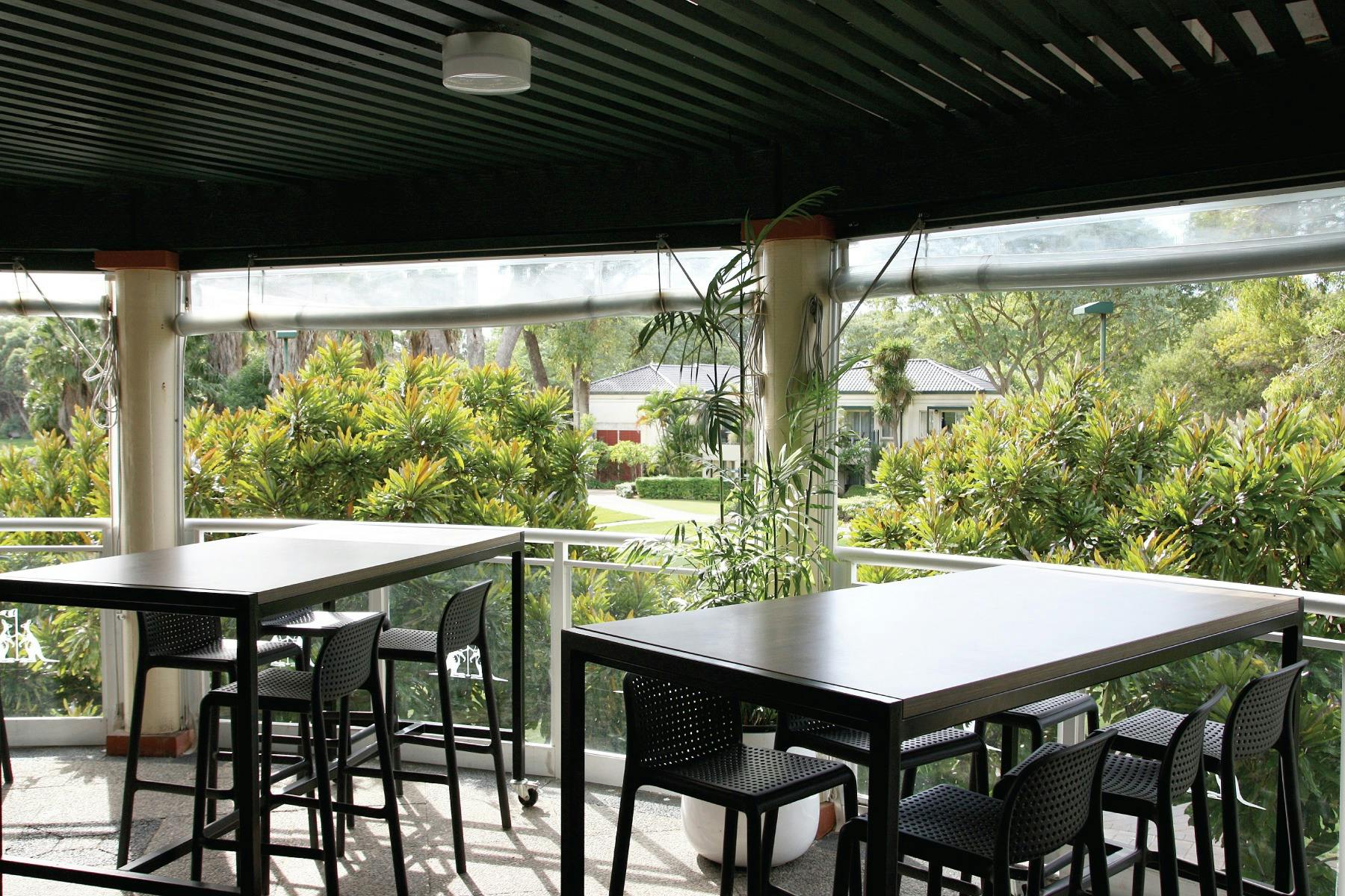 Cafe 28 Seating & View