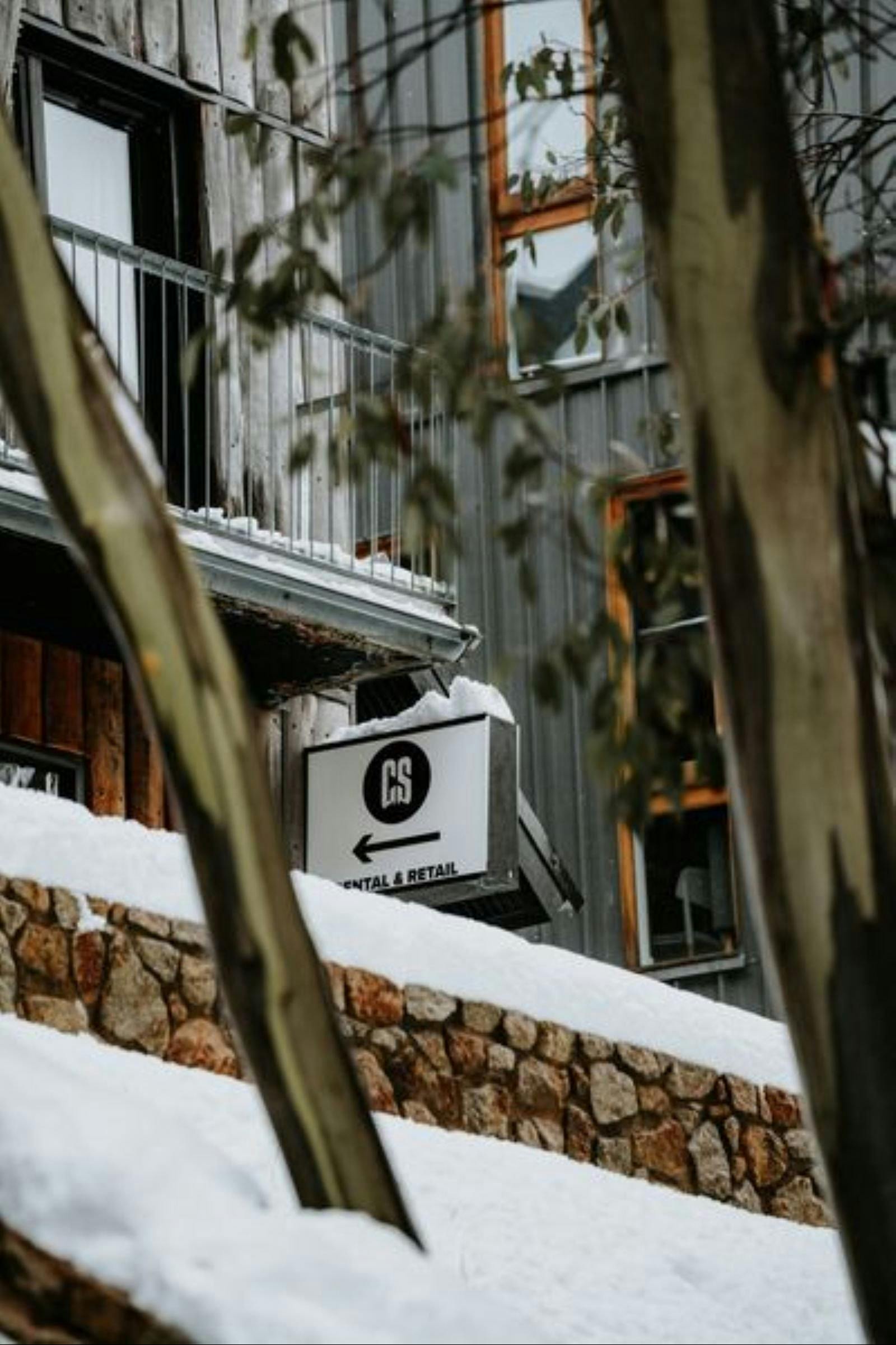 Village Ski Hire Sign