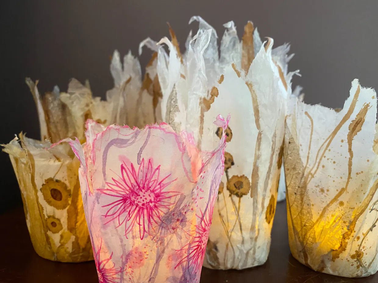Create Up-Late: Wildflower Paper Lantern Workshop