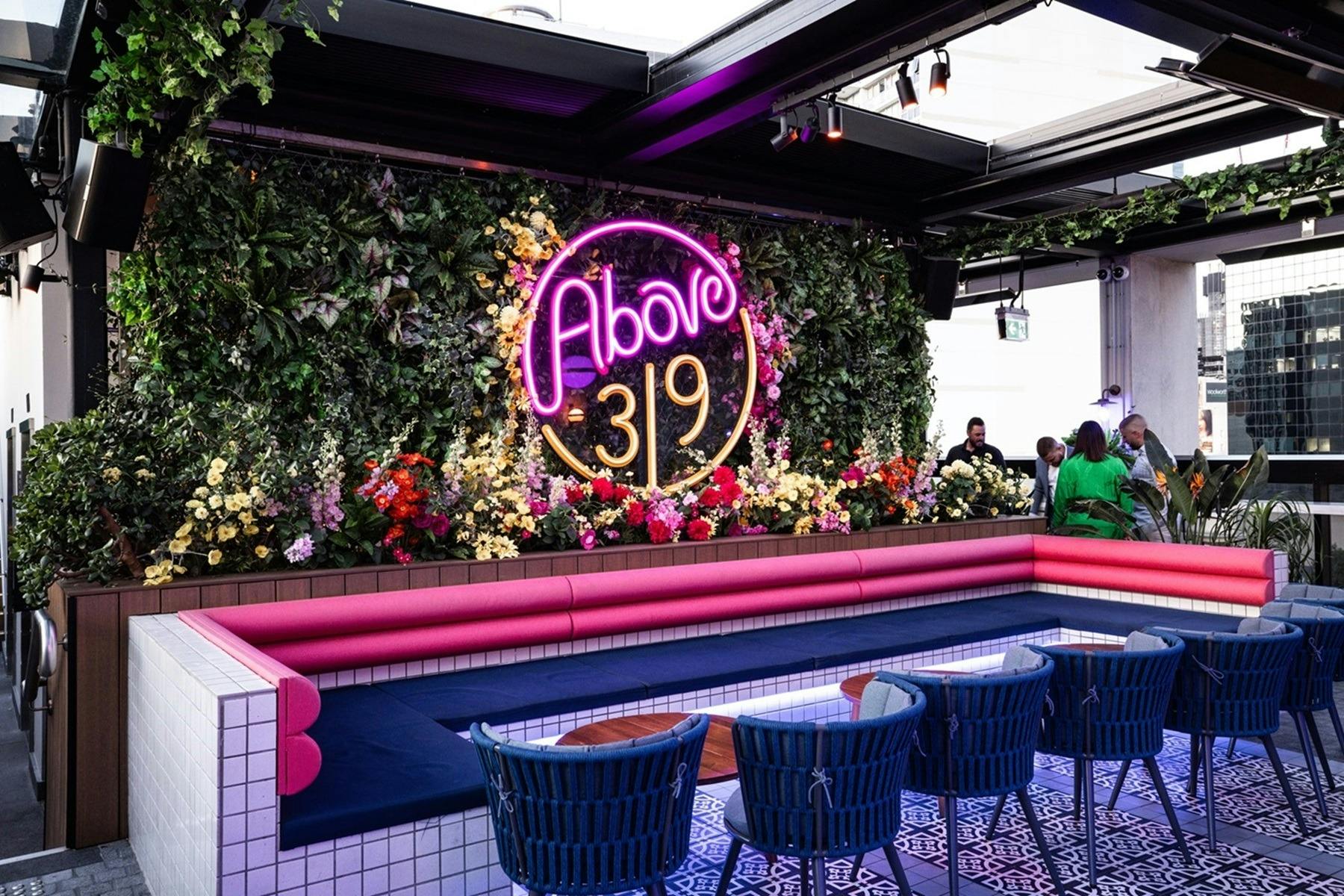 Above 319 Neon Sign