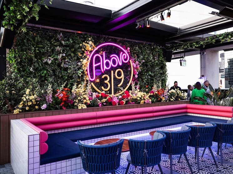 Above 319 Neon Sign