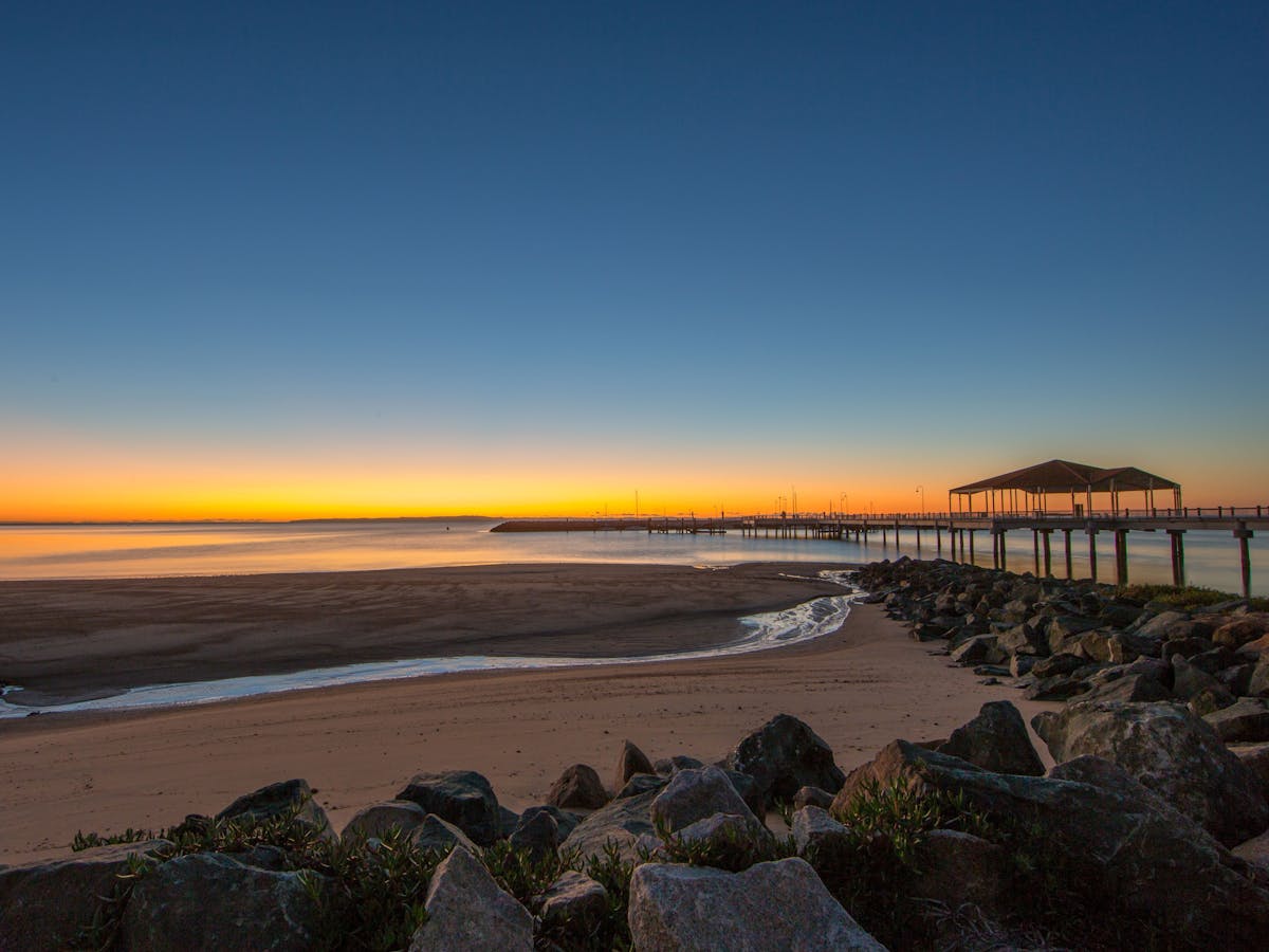 Redcliffe Jetty at sunrise