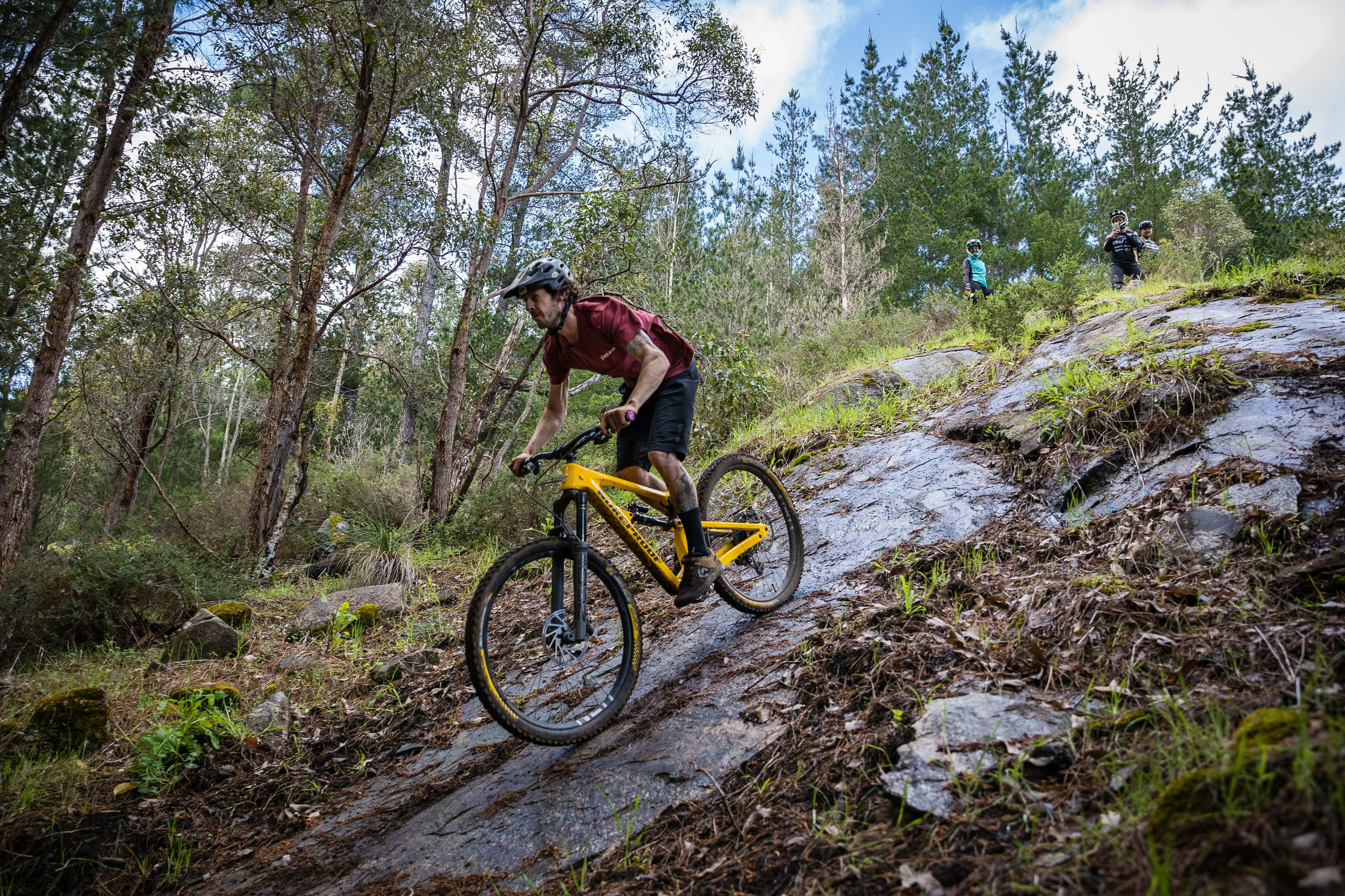 Slippery Gypsy, Black trail with David Du Plessis riding