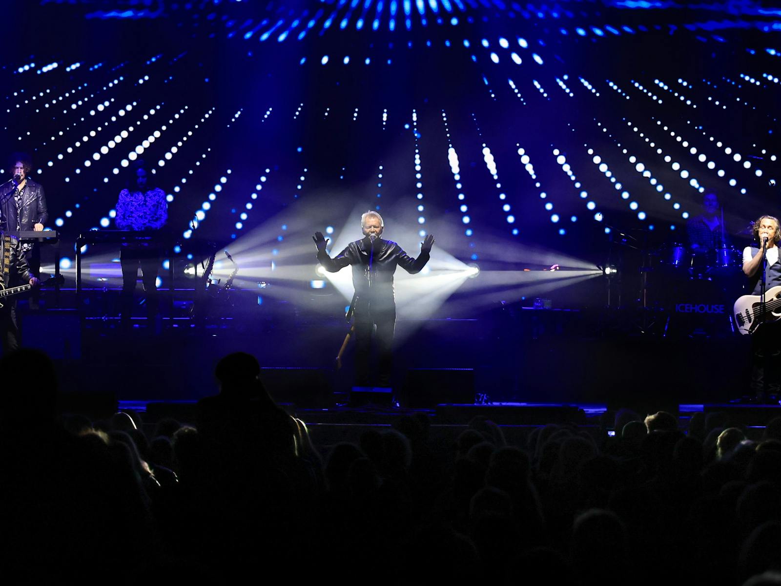ICEHOUSE performing at Night at The Barracks