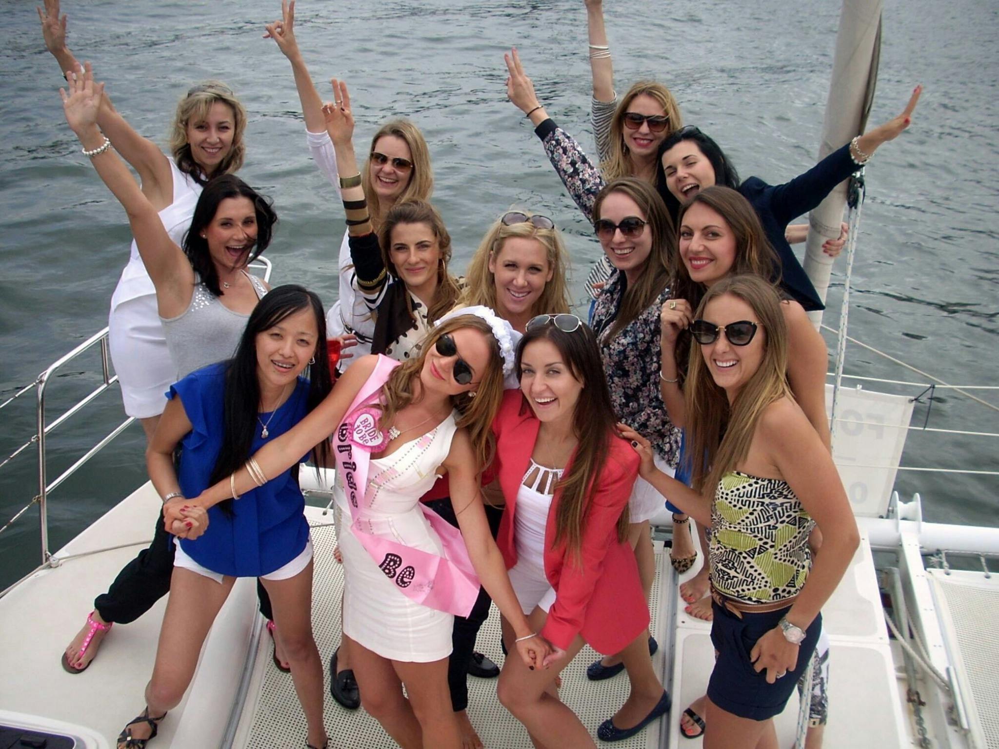 Hens Party Boat Hire