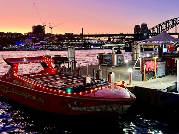 Oz Jet Boating - VIVID Sydney Sightseeing Cruise