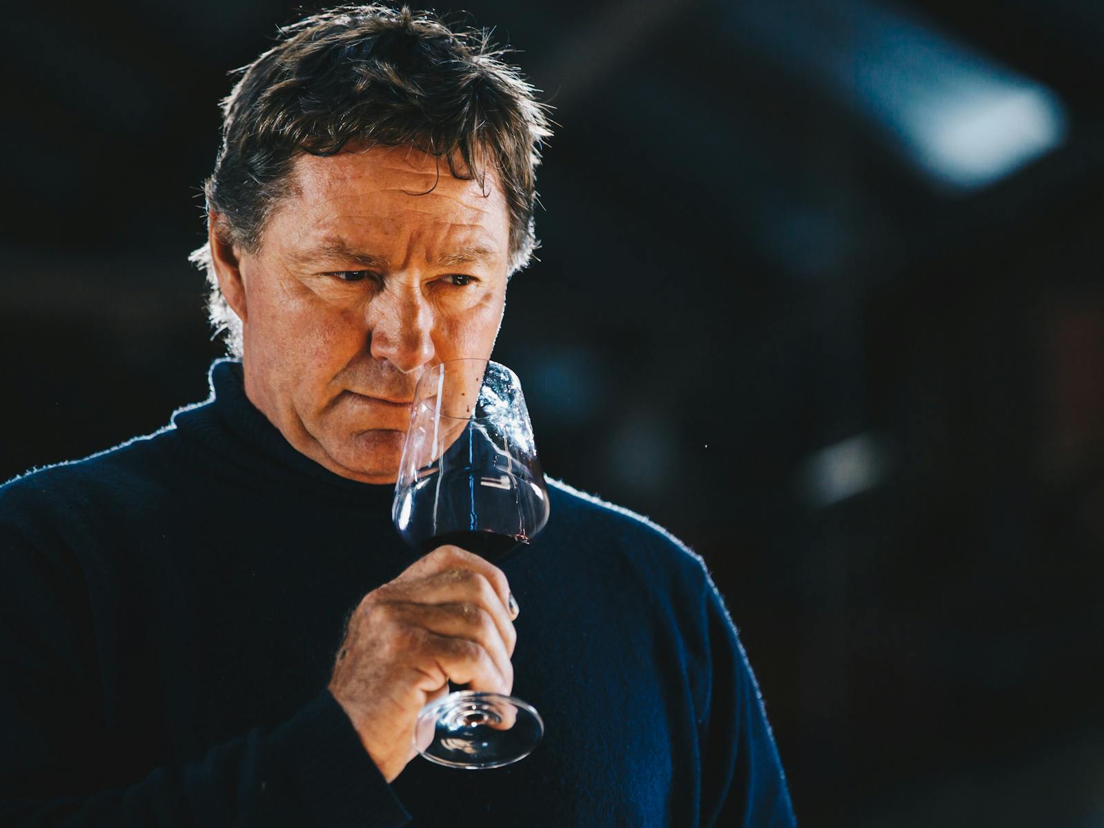 Meet Howard the vigneron.  His commitment to meticulous vine care results in exceptional wine.