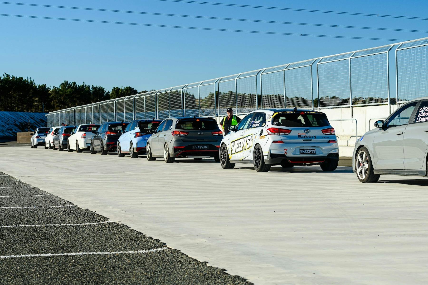 Track Day Club Hyundai i30N lineup