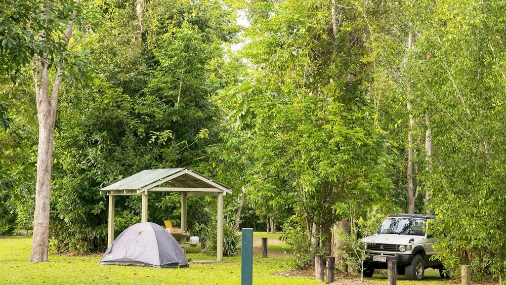 Camping in Broadwater, Abergowrie