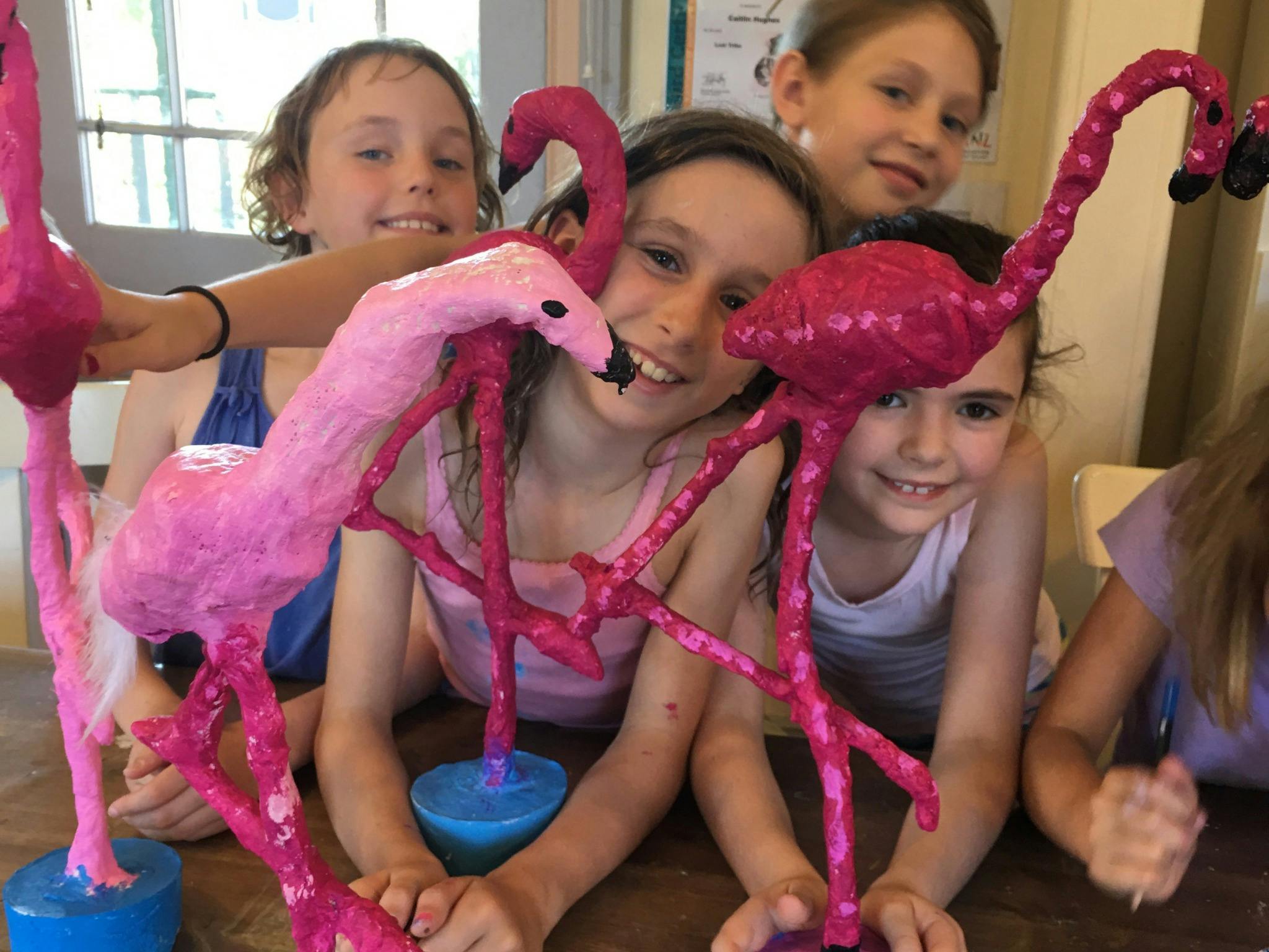 Fabulous Flamingos - Sculpture Workshop for Children