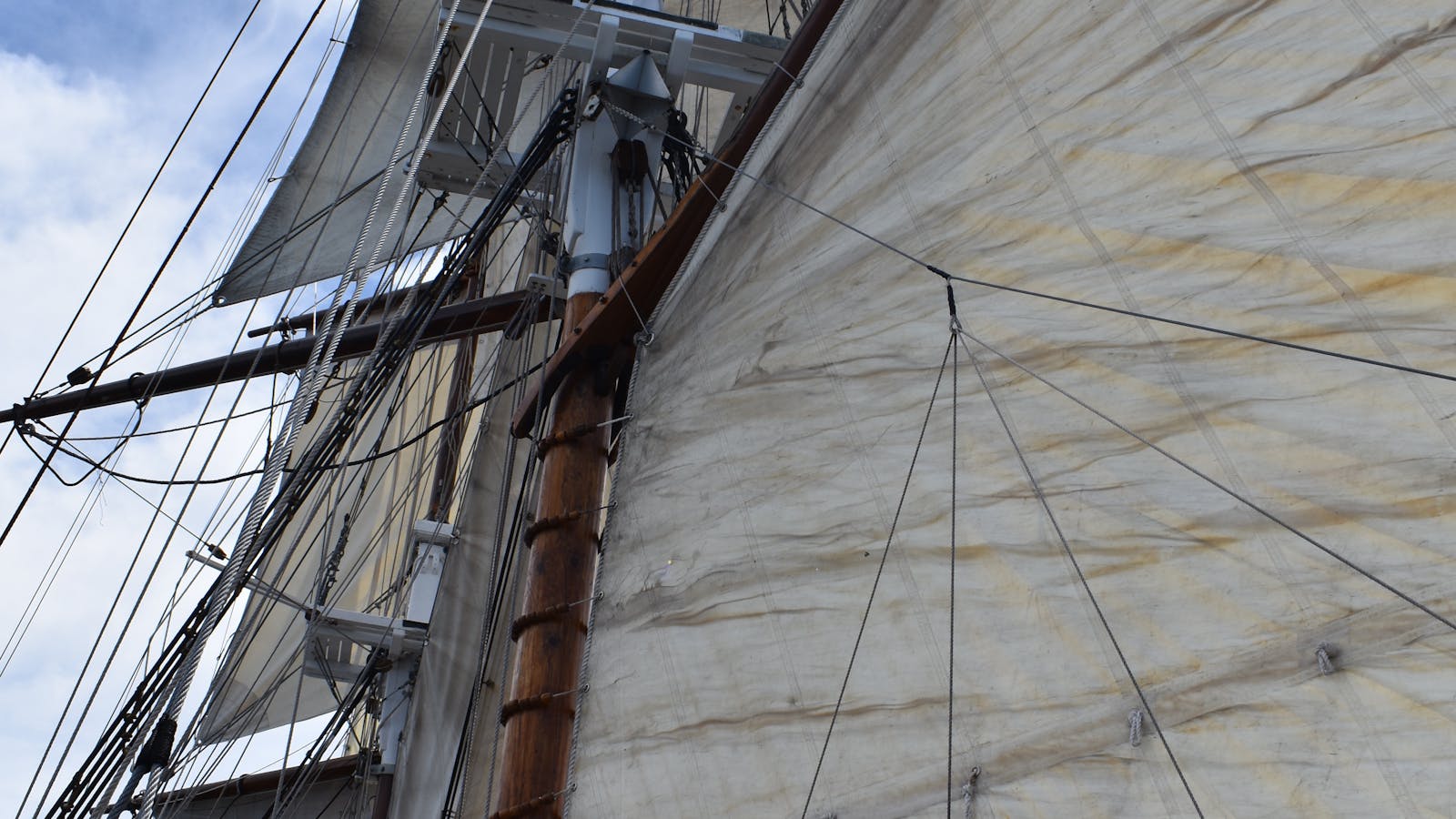 Sails set, Adventure awaits