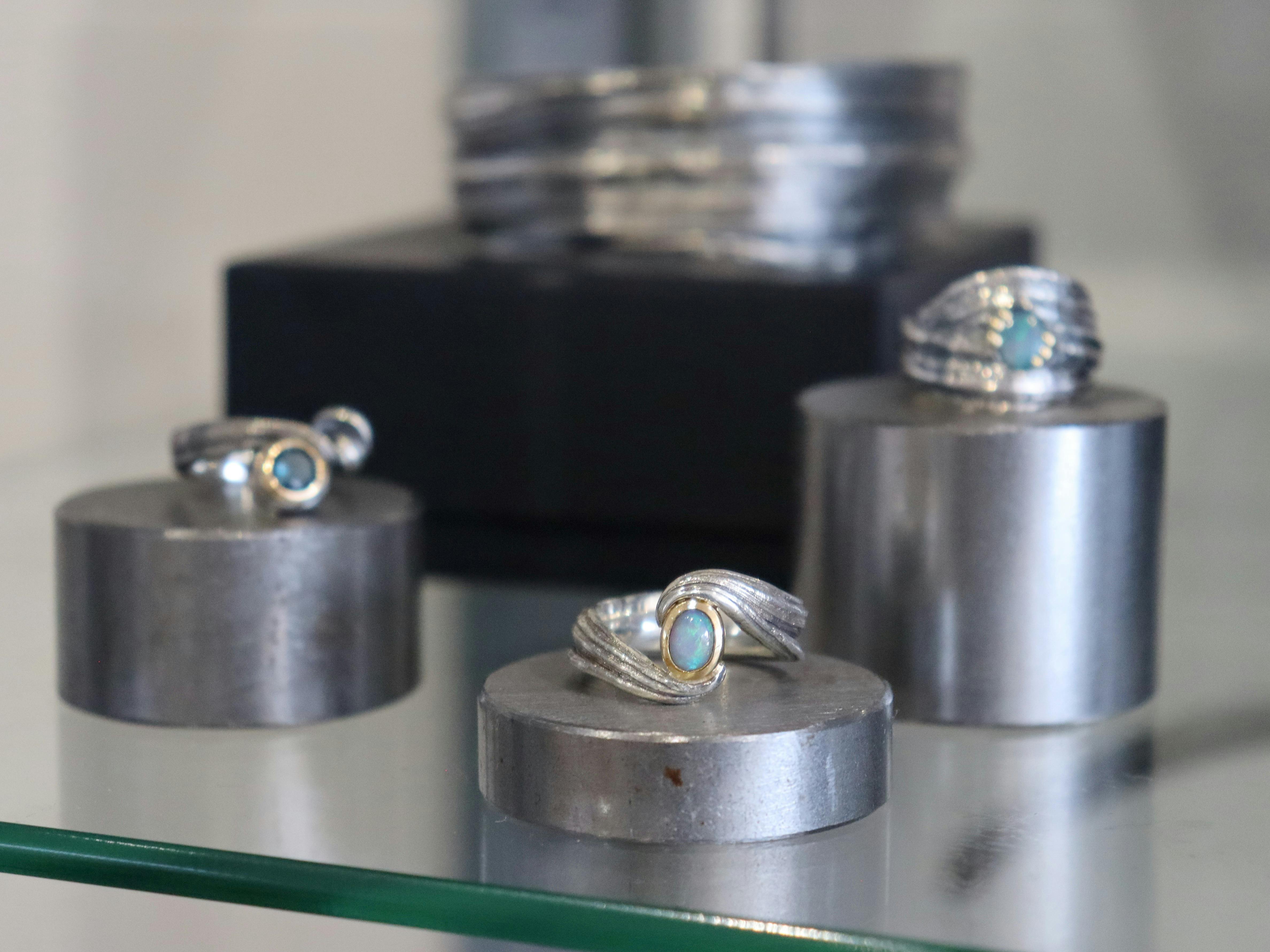 Mt Macedon based Silversmith as part of Buttlejorrk