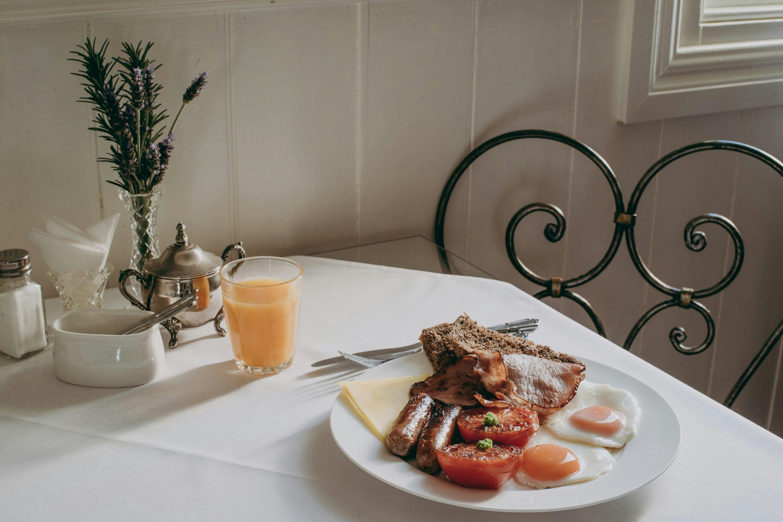 The Ark Stanley bed and breakfast cooked breakfast