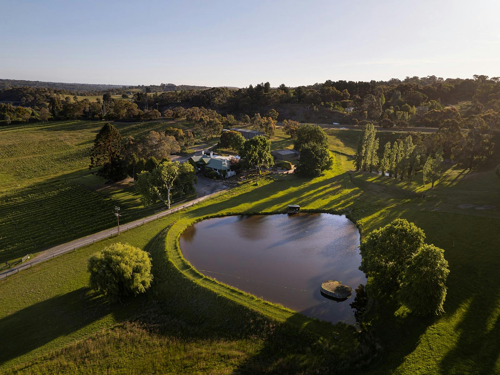 Aerial view of Ondeen
