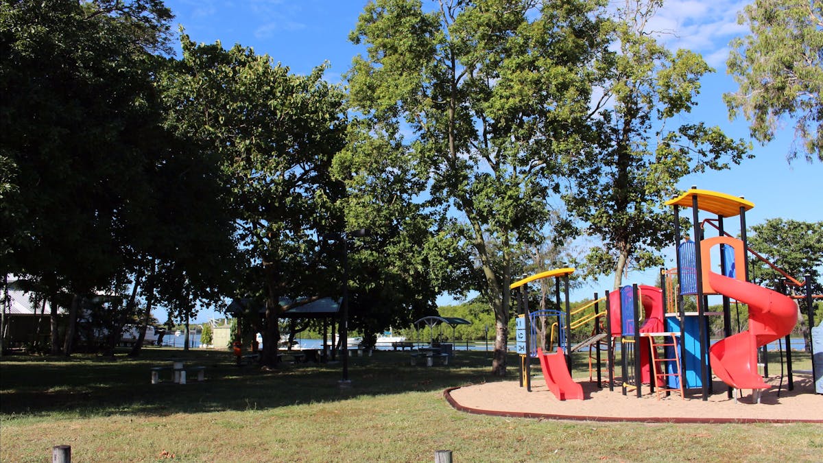 Family park right beside Hinchinbrook Resorts