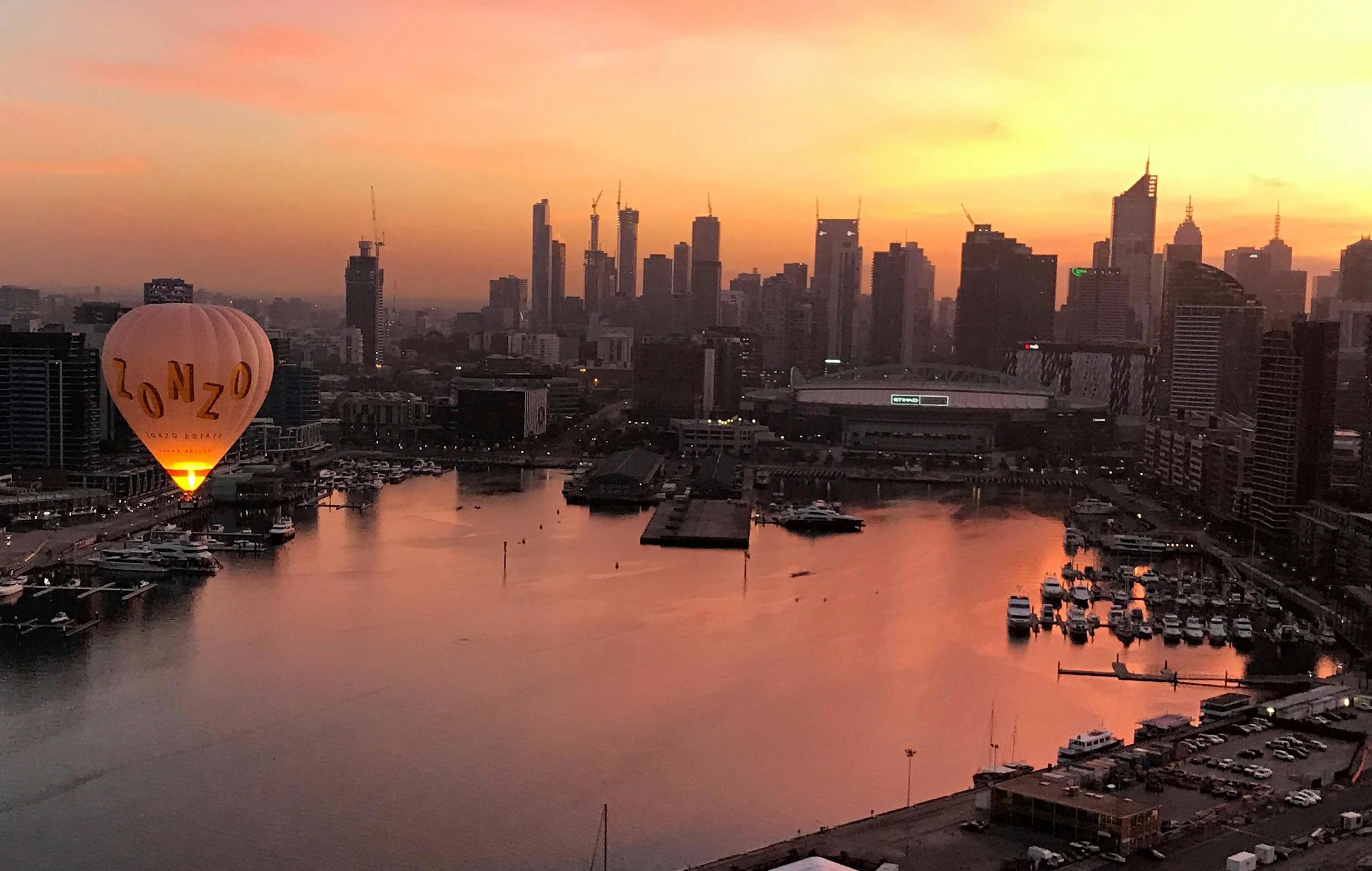 Ballooning Melbourne flights