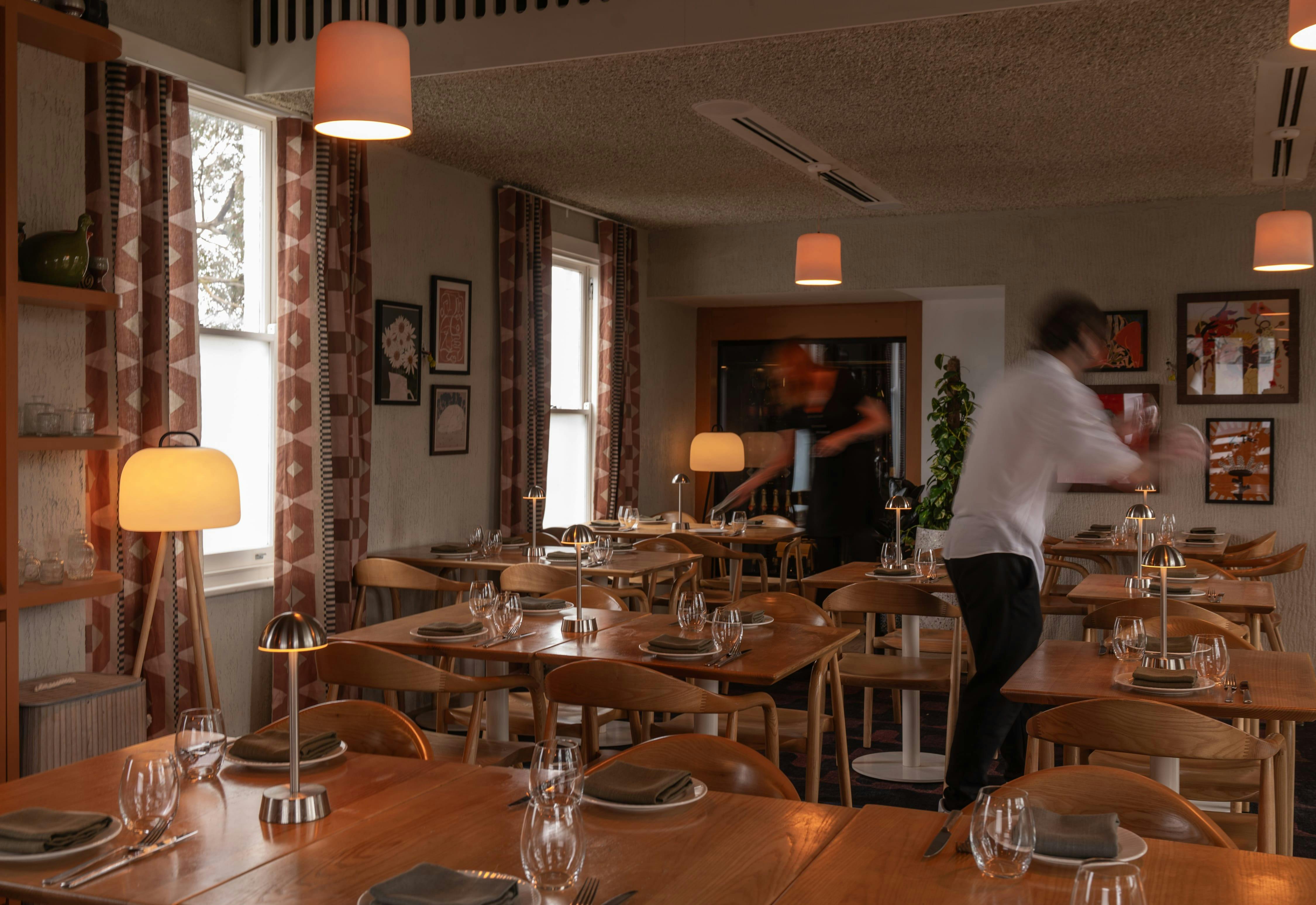 Esszimmer im ersten Stock