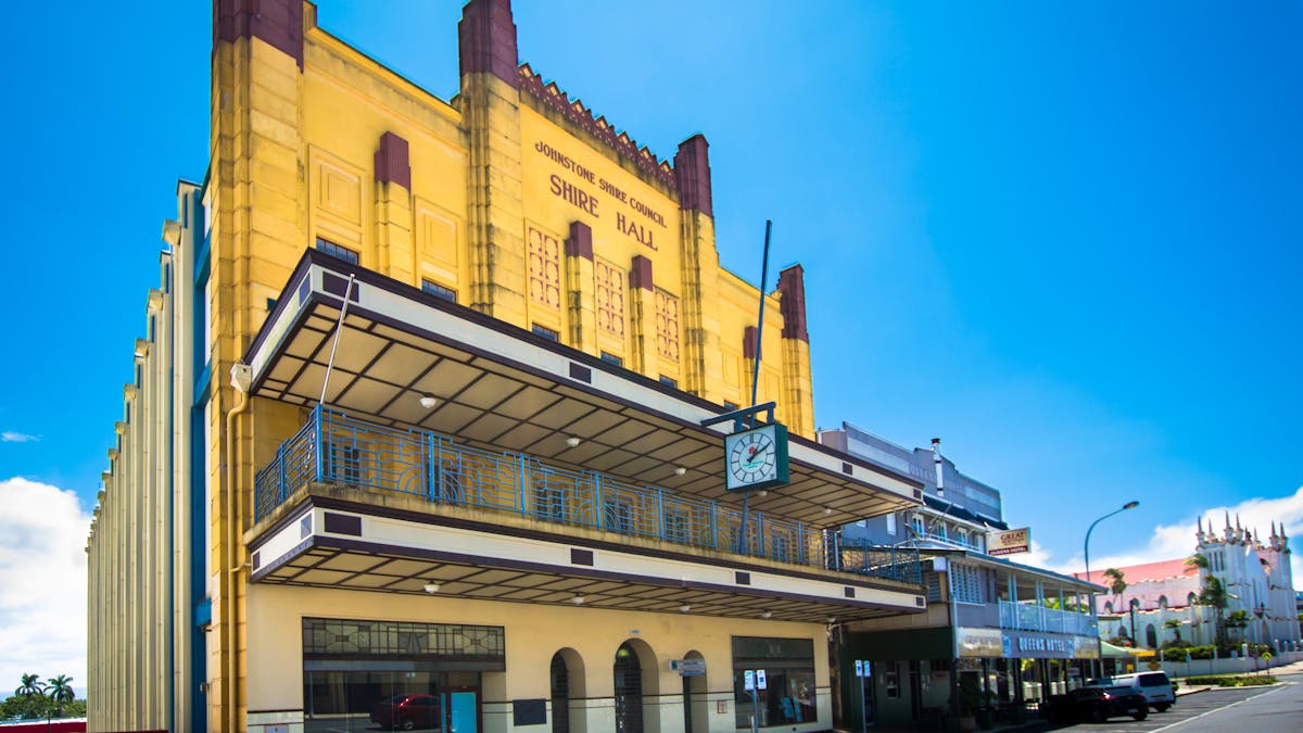 Innisfail's AArt Deco Johnstone Shire Hall