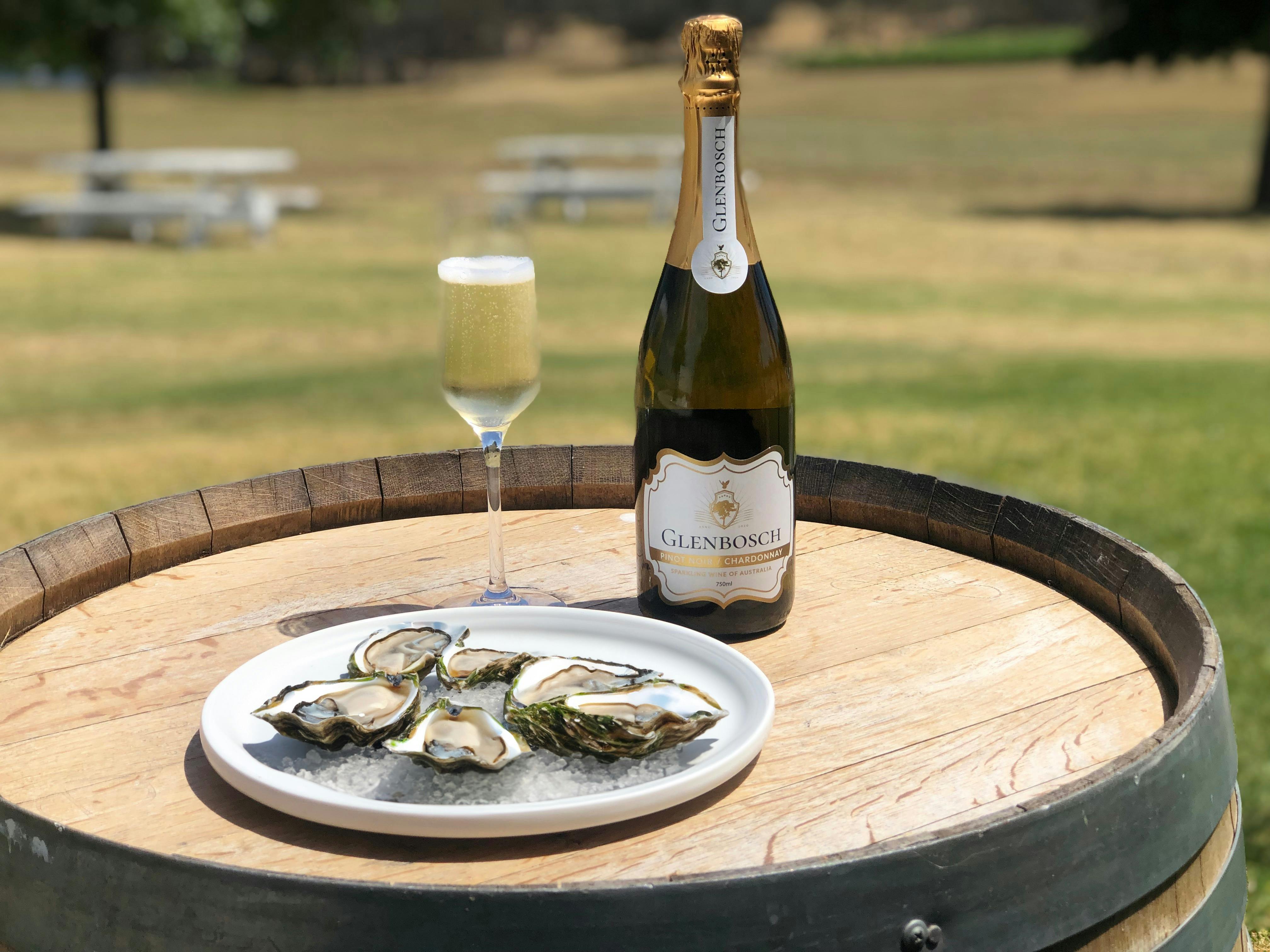 Oysters and Bubbles Glenbosch Wine Estate