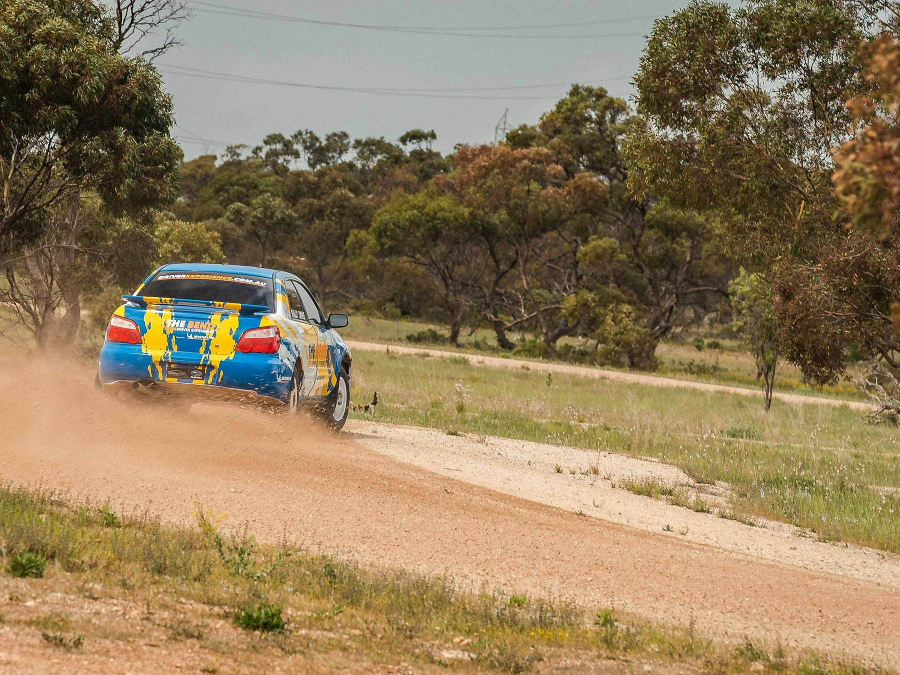Subaru Rally Car Hot Laps at The Bend