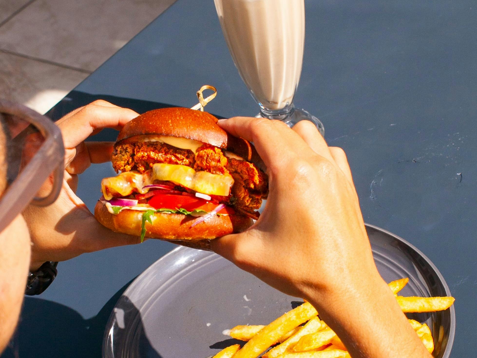 Fried Chicken Burger