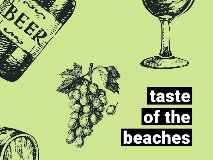Image tile depicting Taste of the beaches marketing