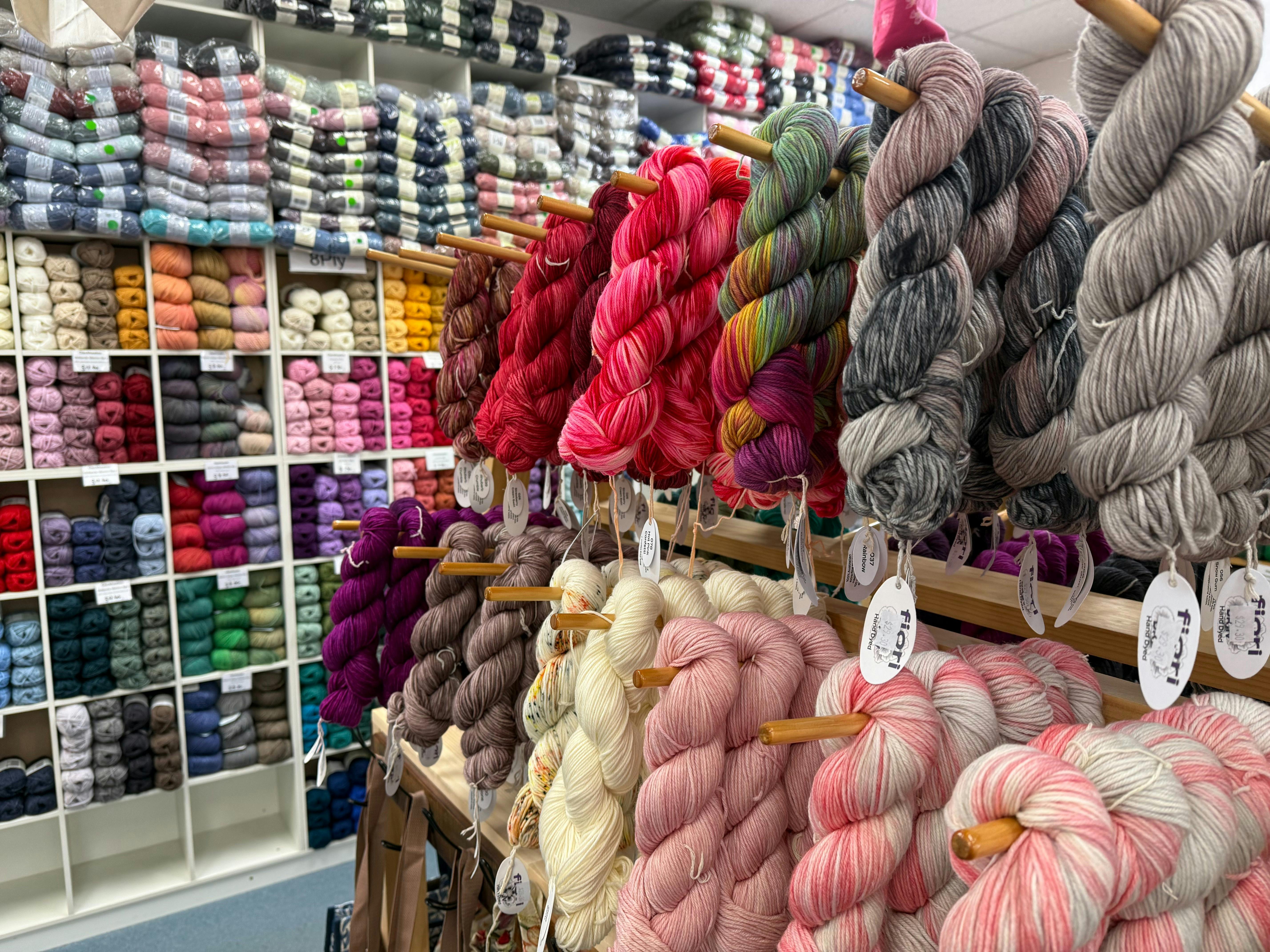 Selection of Australian yarn