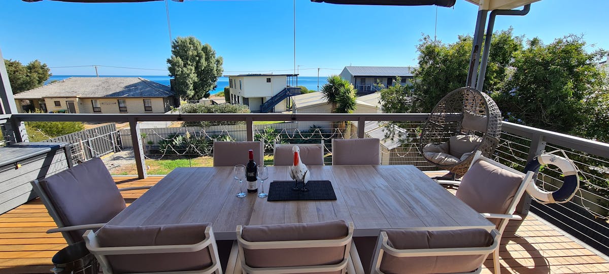 Peace Haven Carrickalinga - Outdoor Dining with Coastal Views