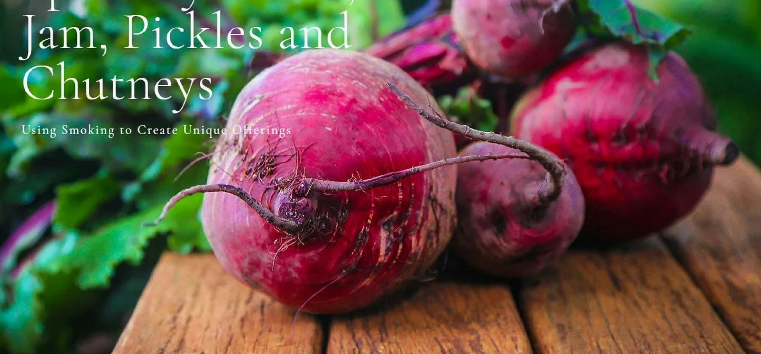 White Feather Designs - smoked beetroot relish
