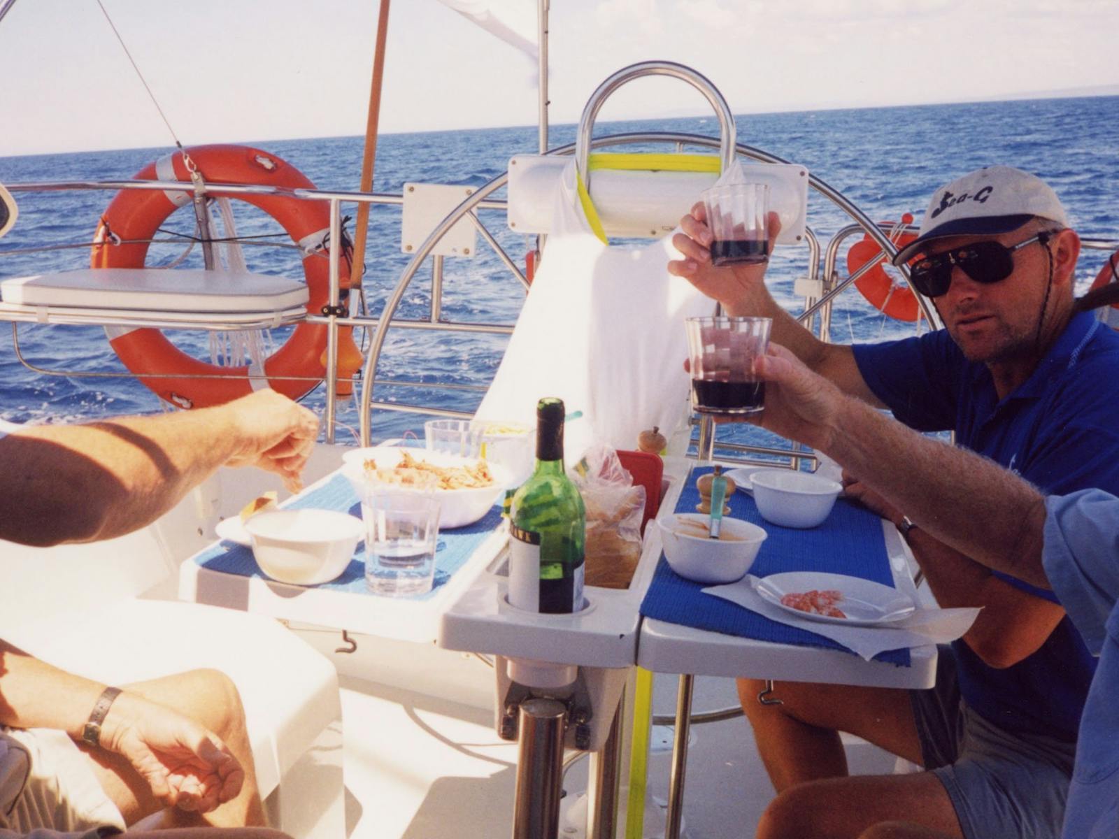 Fine Dinning in secluded bays on Bruny Island