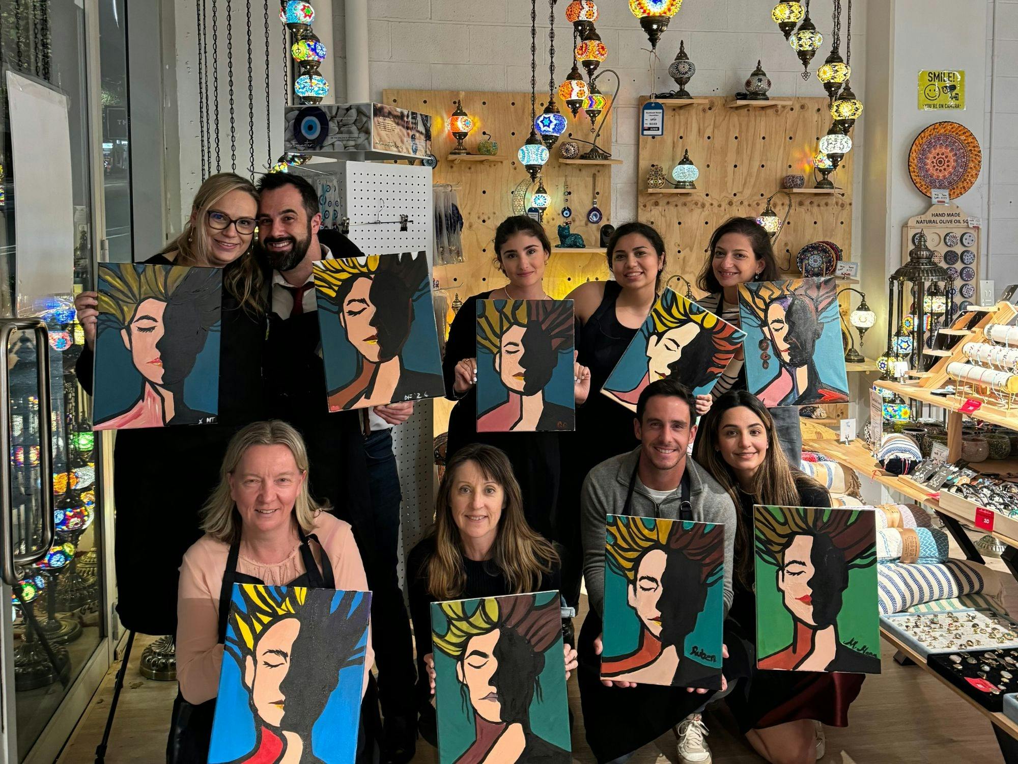 Paint and Sip Classes in Sydney