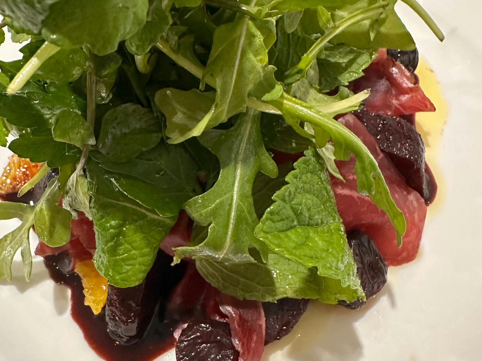 Very popular salad from specials board limited menu