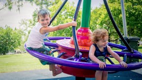Kids playground Theresa Creek Dam