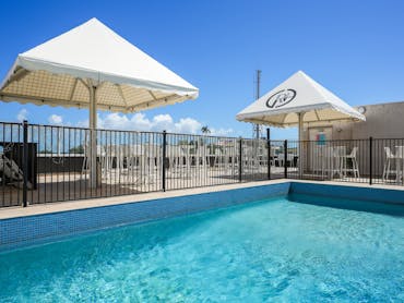 Rooftop pool