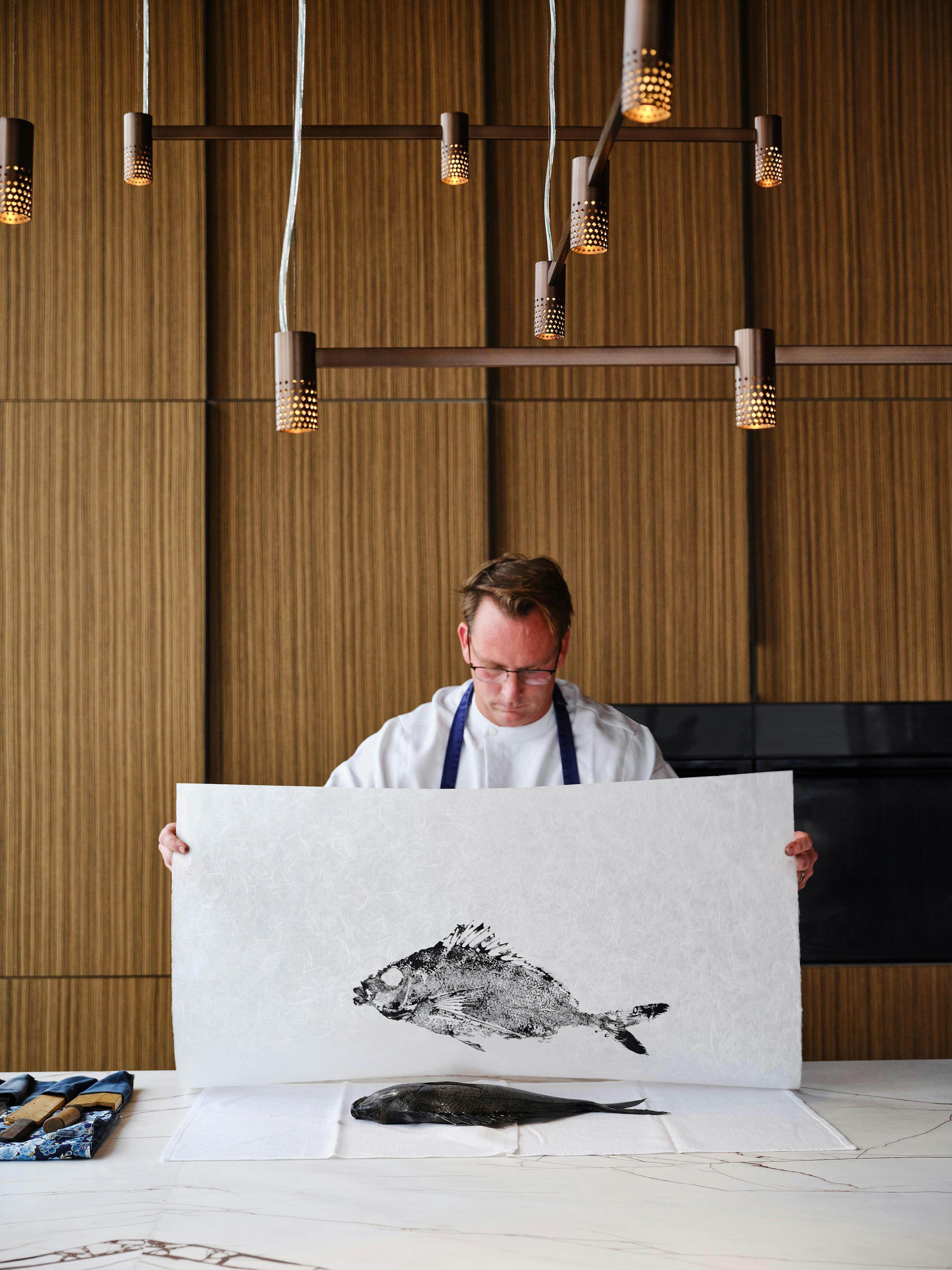 Gyotaku Printing at Pipit