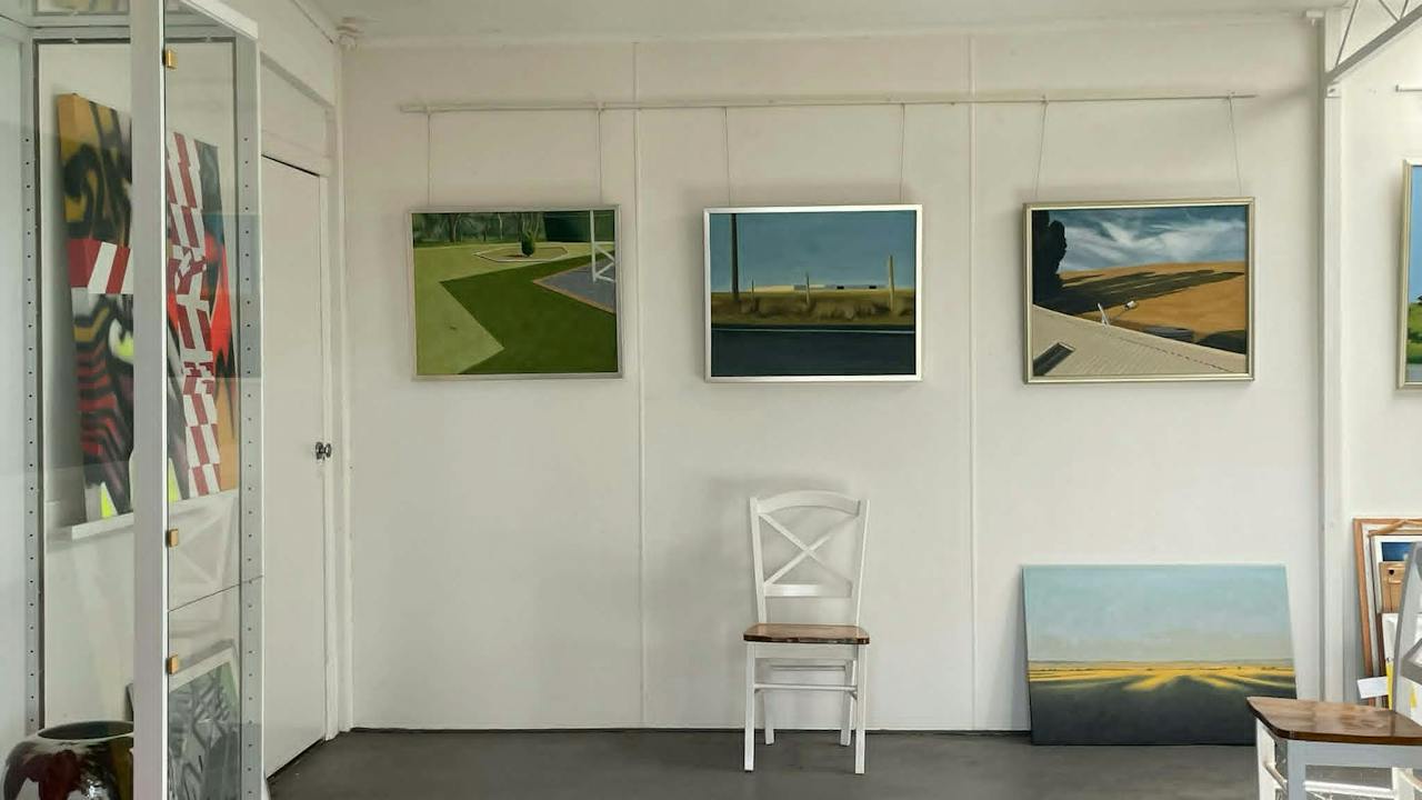 View with a Tent Art Gallery
