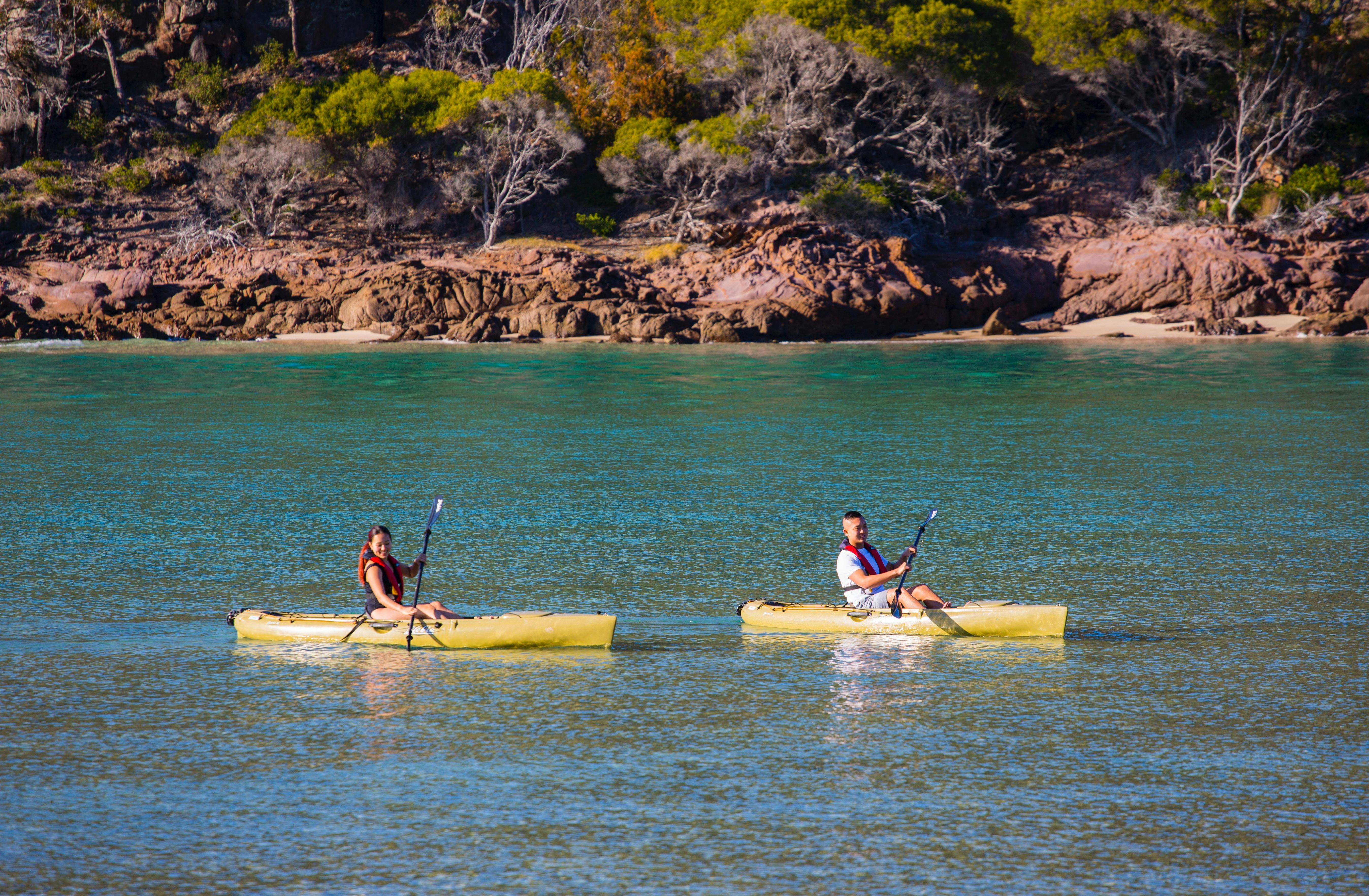 Pambula river mouth, sapphire coast, kayaking
