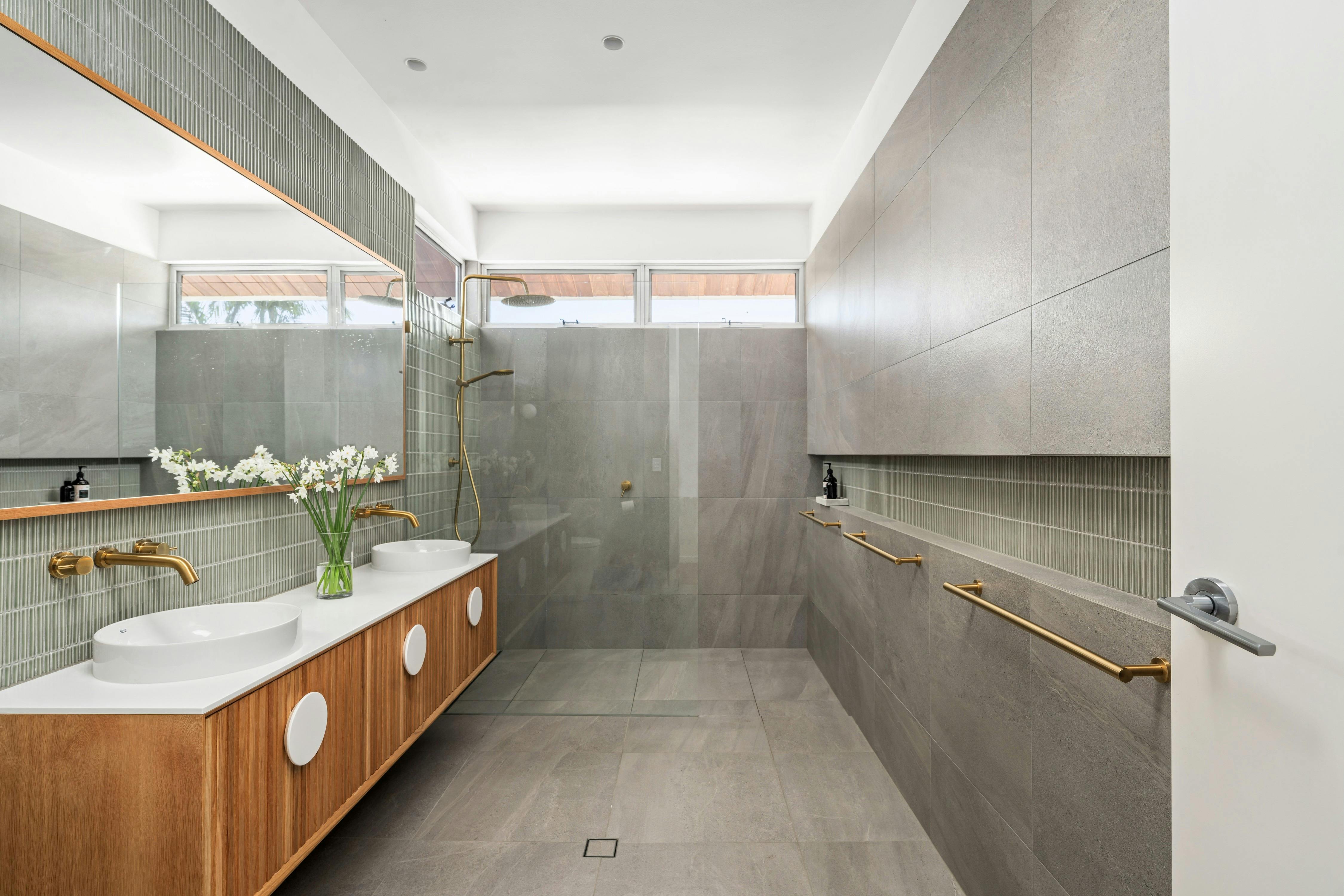 Bathroom at holiday home Seasalt