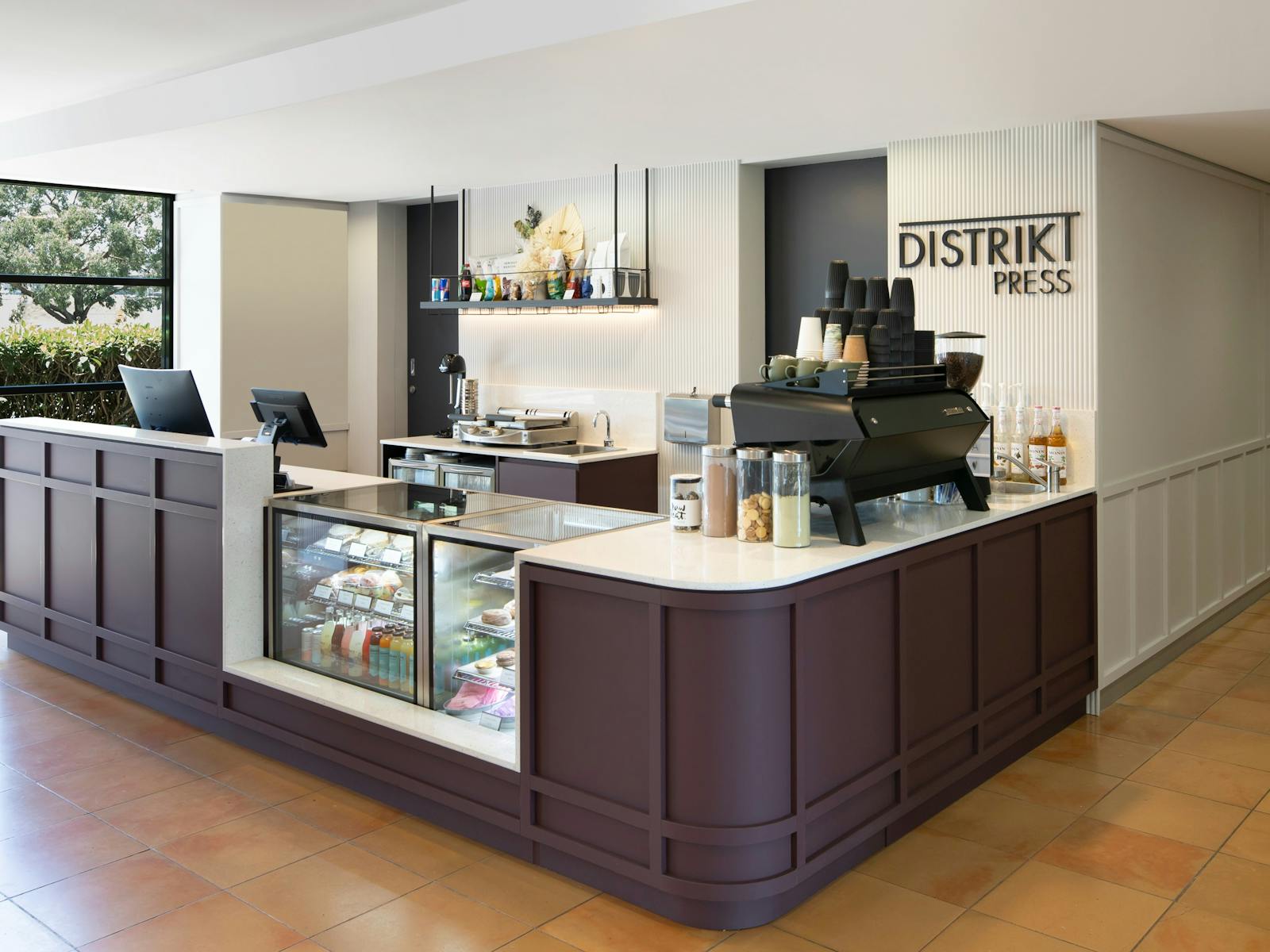 Distrikt Press cafe