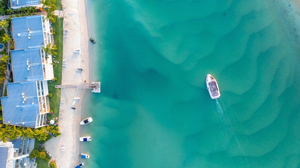 Noosa Ferry Drone