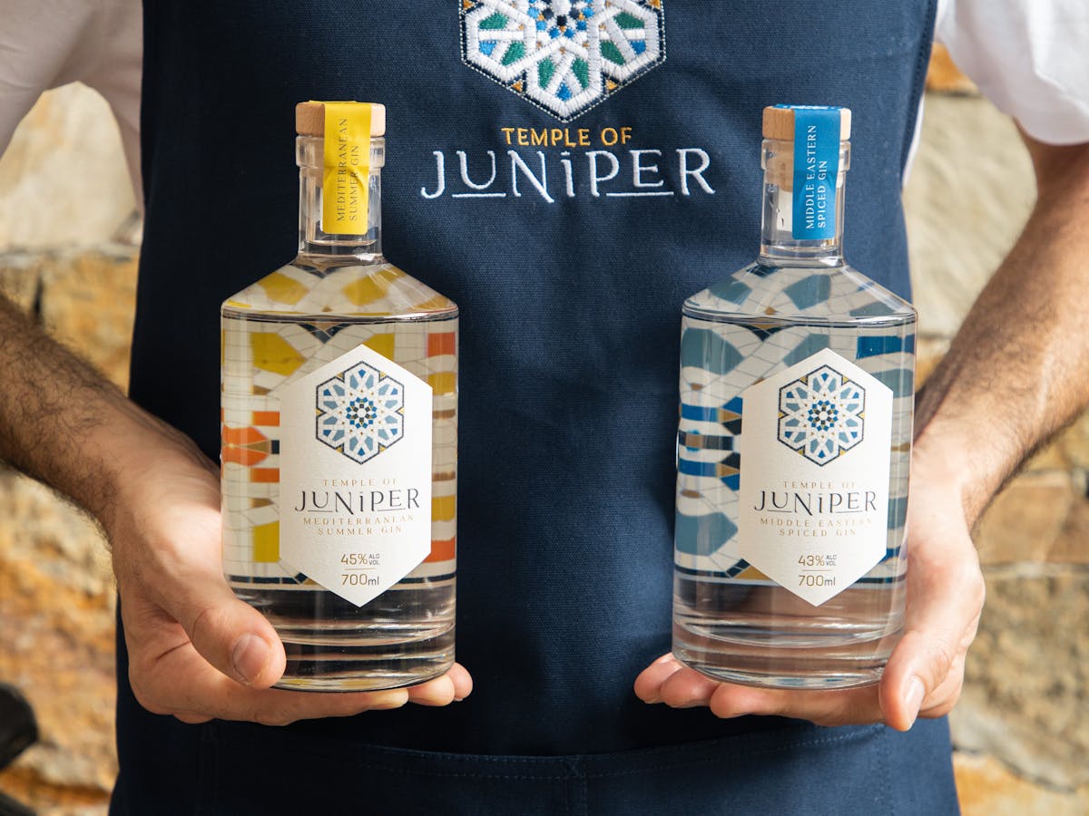 Holding summer and spiced gins