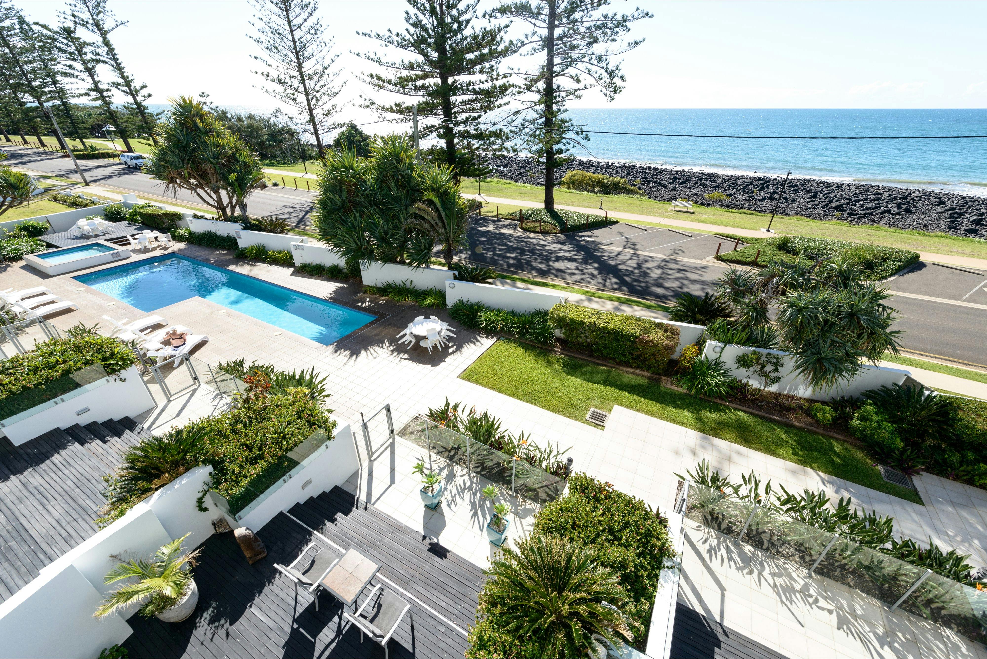 Ocean and Pool Views from every level