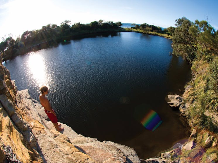 blue pools Angourie