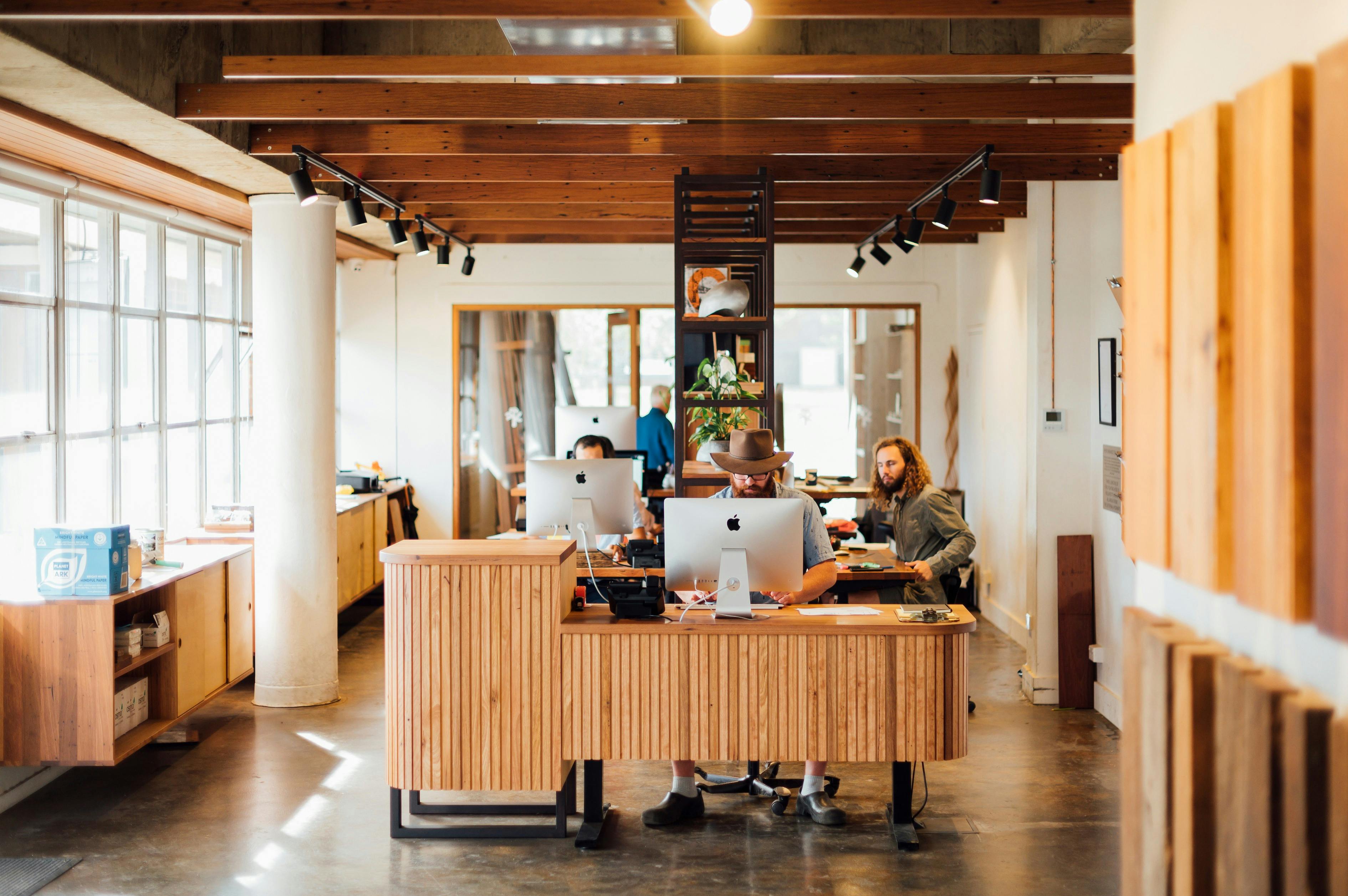 Front desk of Thor's Hammer