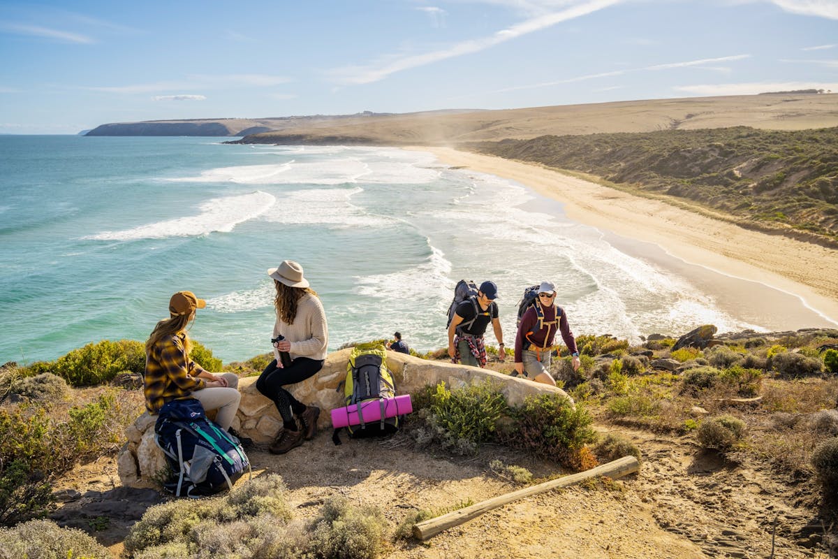 Parson Beach along the trail