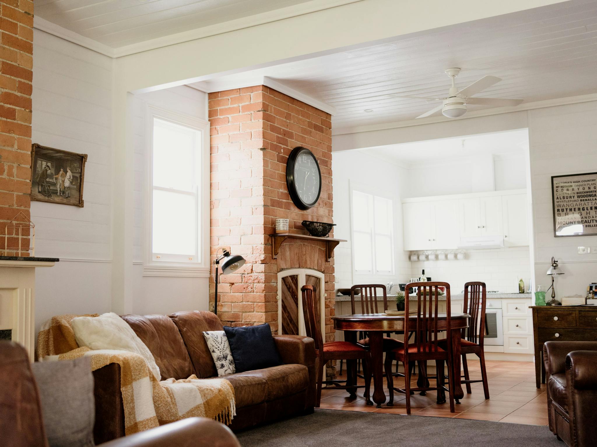 Enjoy the carefully curated olde world furniture at The Cottage on Gray Wangaratta