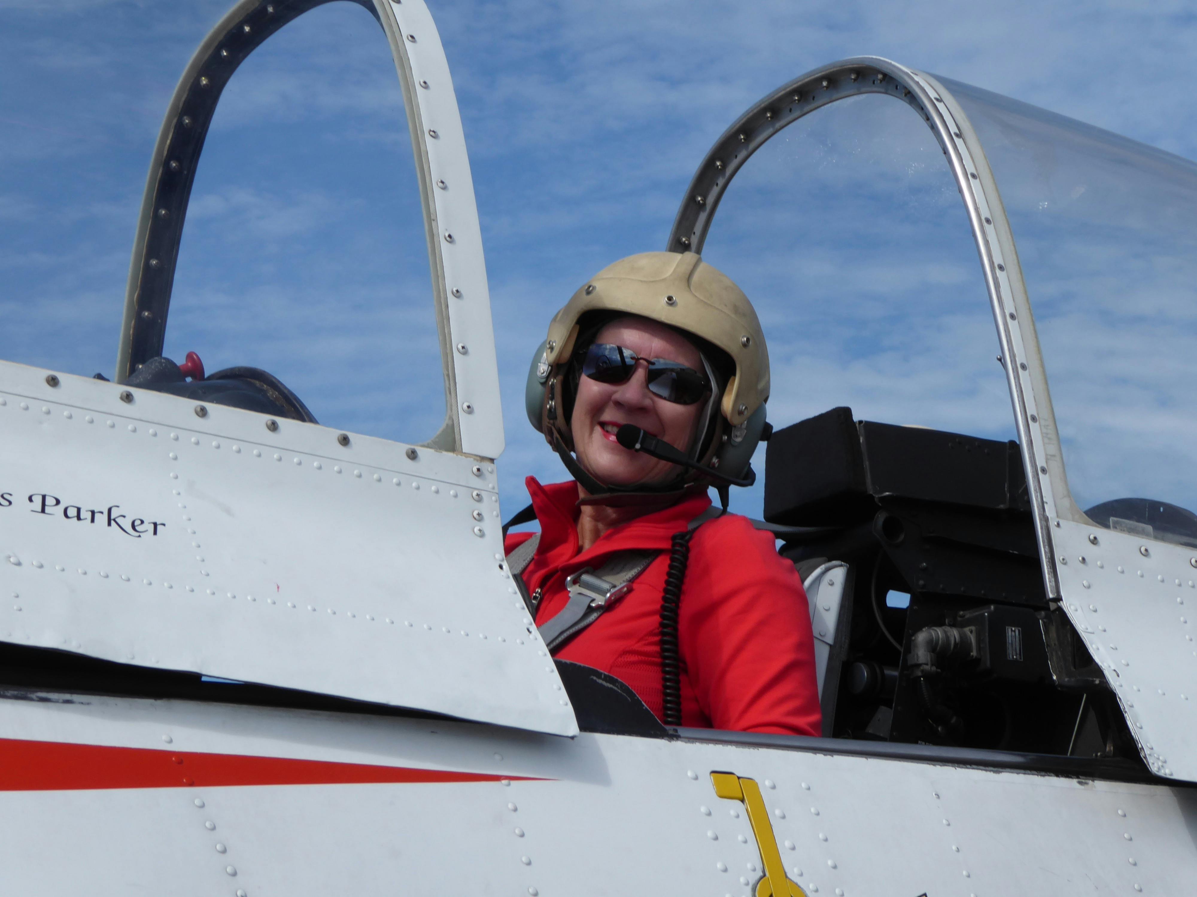 Ready for an adventure in the North American T-28 Trojan.